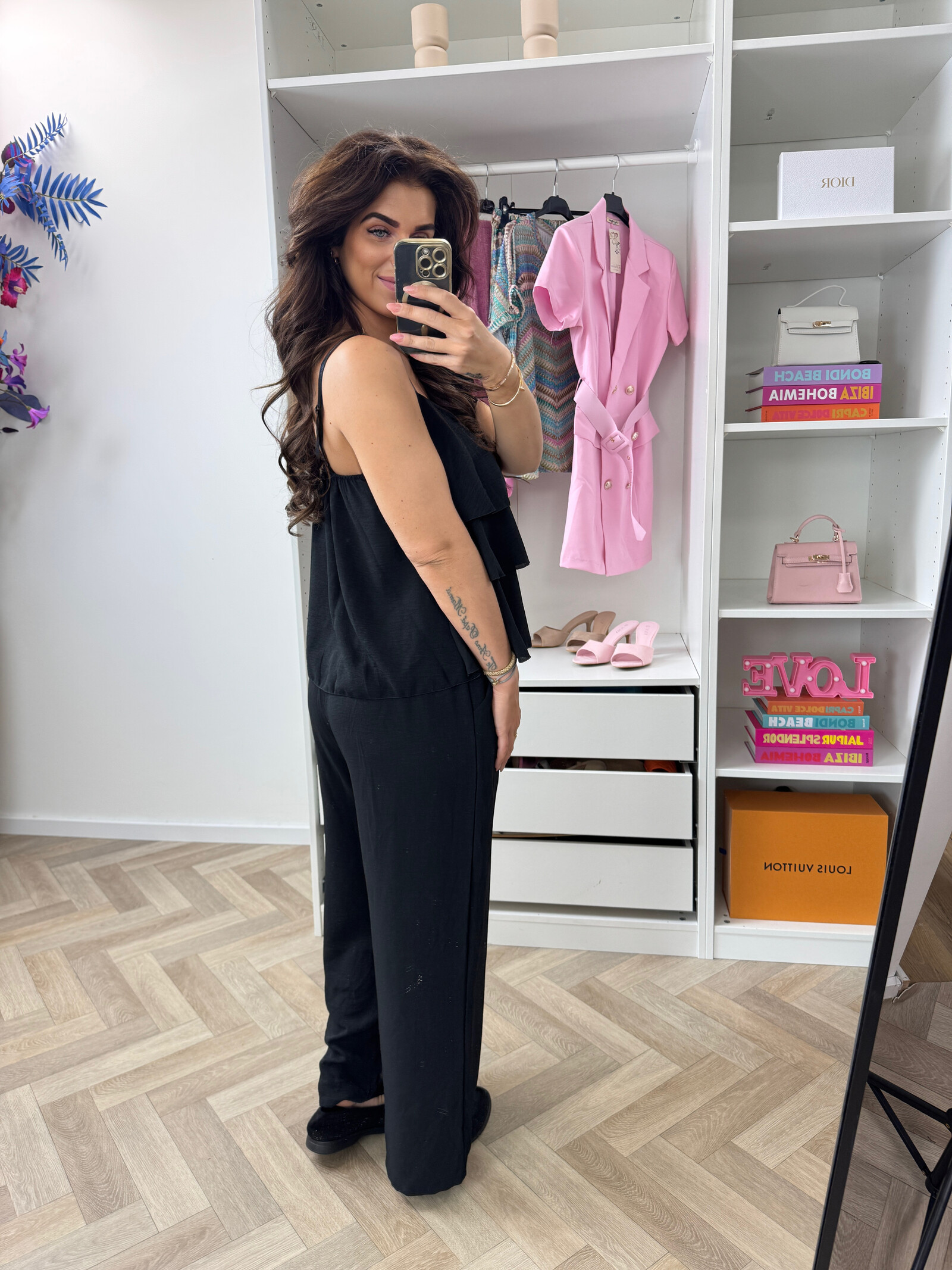 Set Ruffle Stella Black