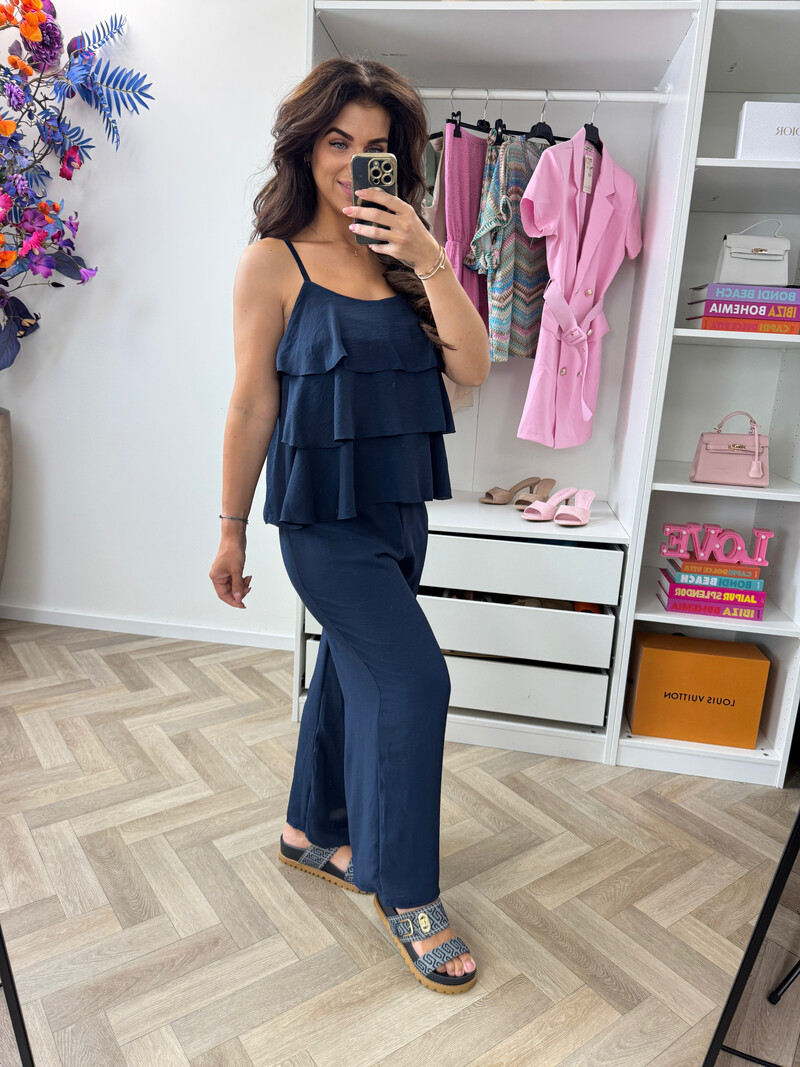 Set Ruffle Stella Navy