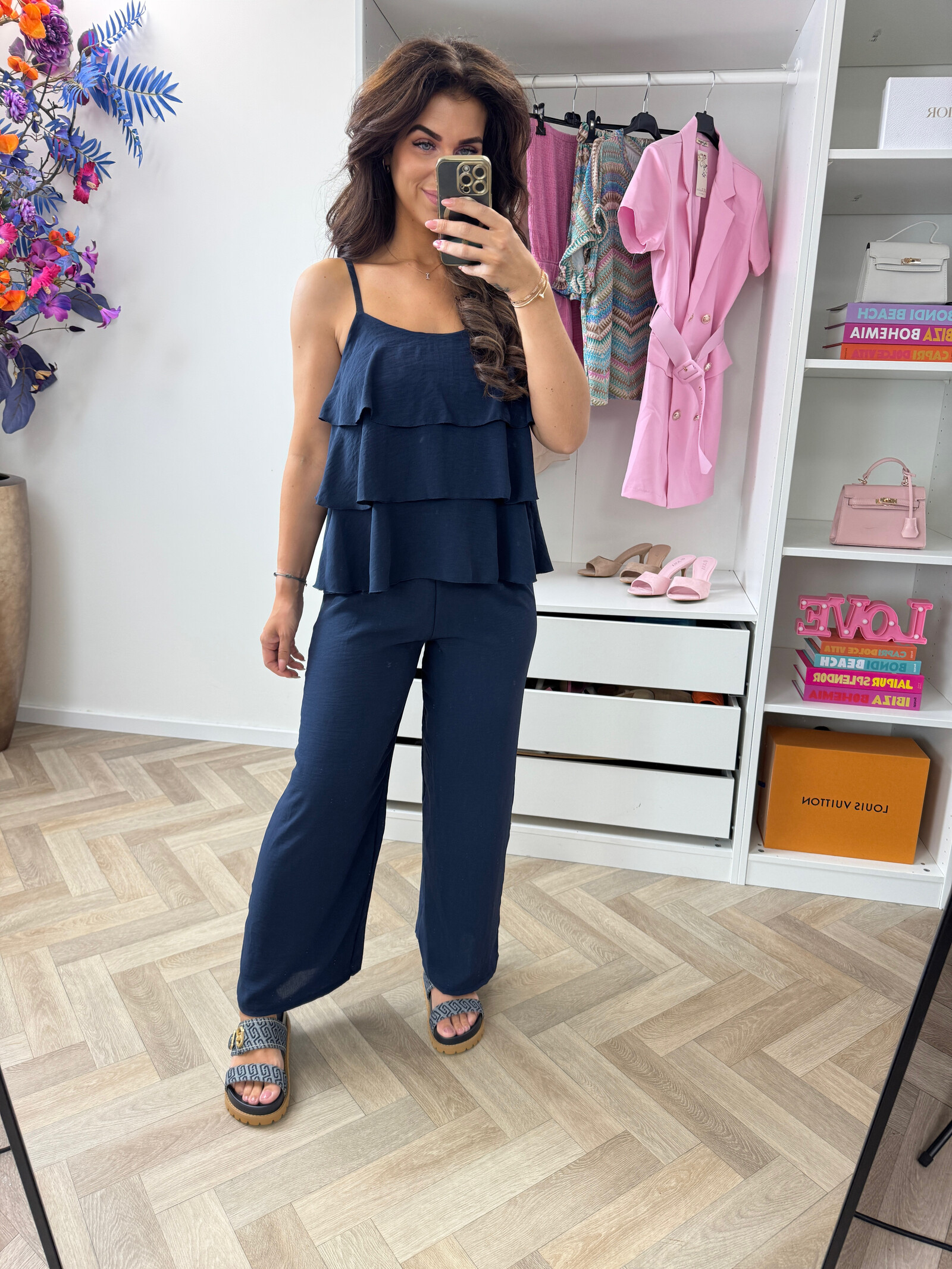 Set Ruffle Stella Navy
