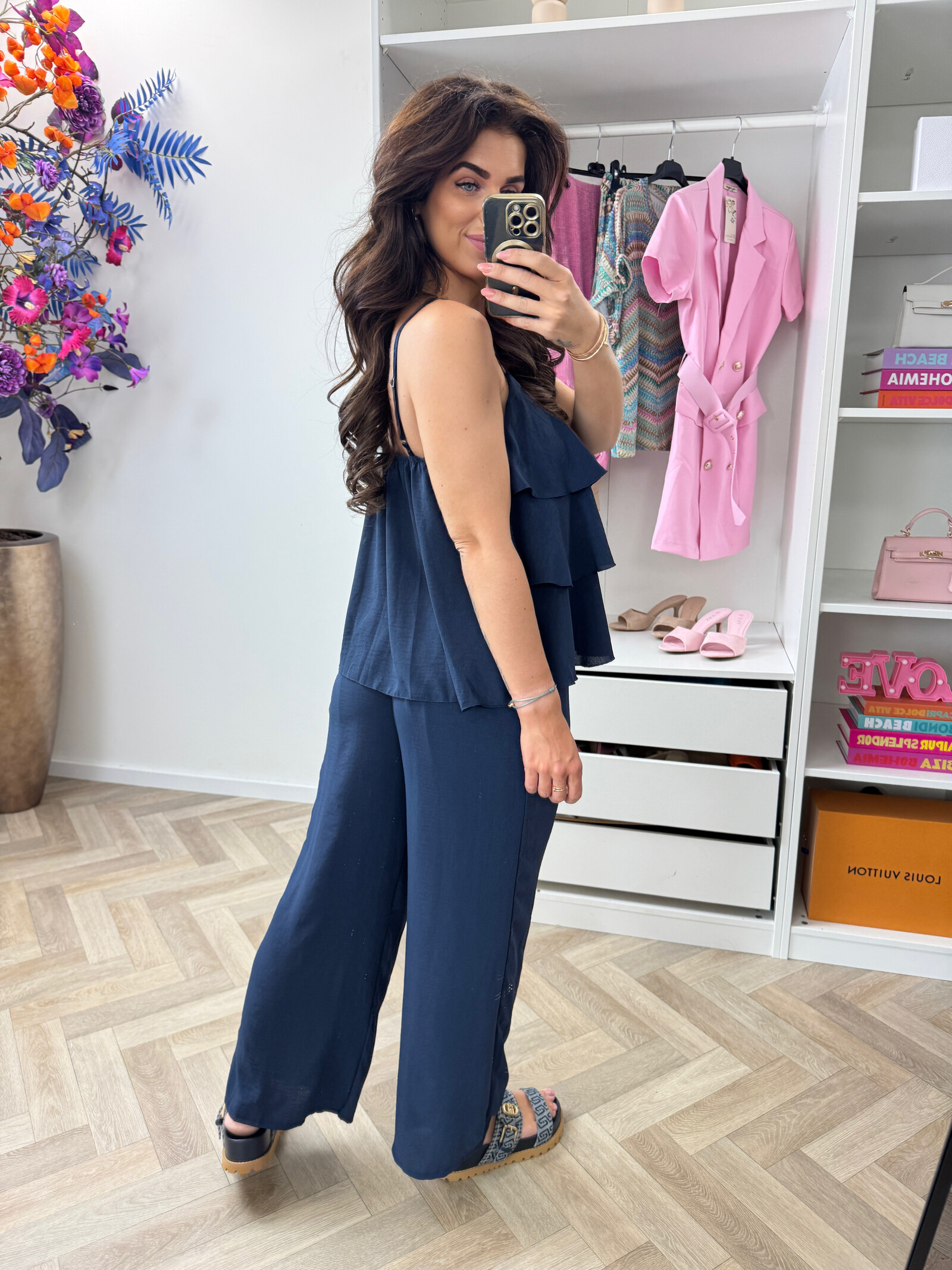 Set Ruffle Stella Navy