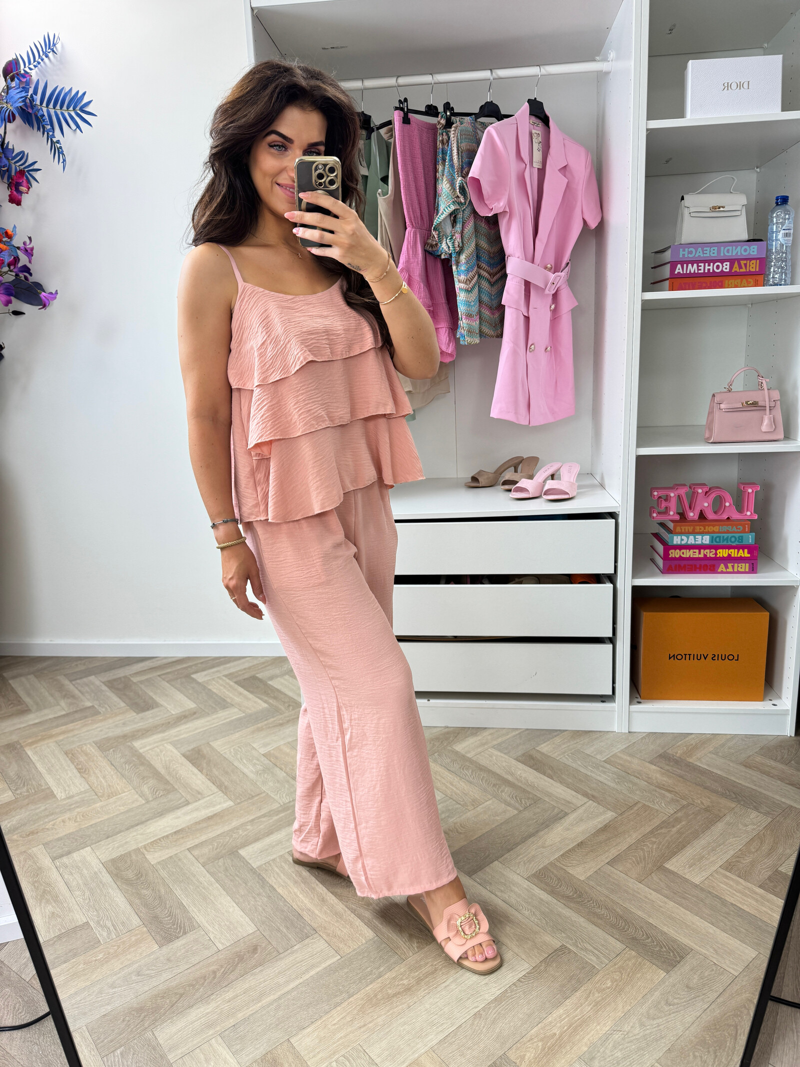 Set Ruffle Stella Pink