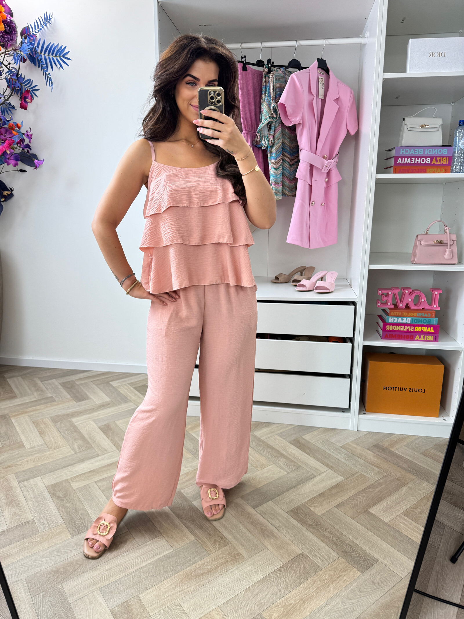 Set Ruffle Stella Pink
