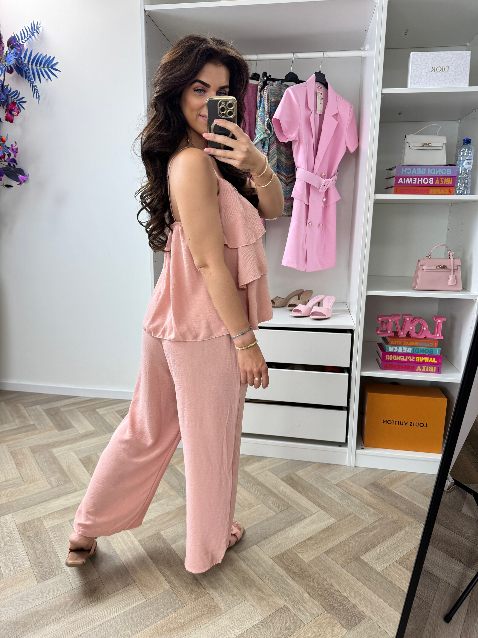 Set Ruffle Stella Pink