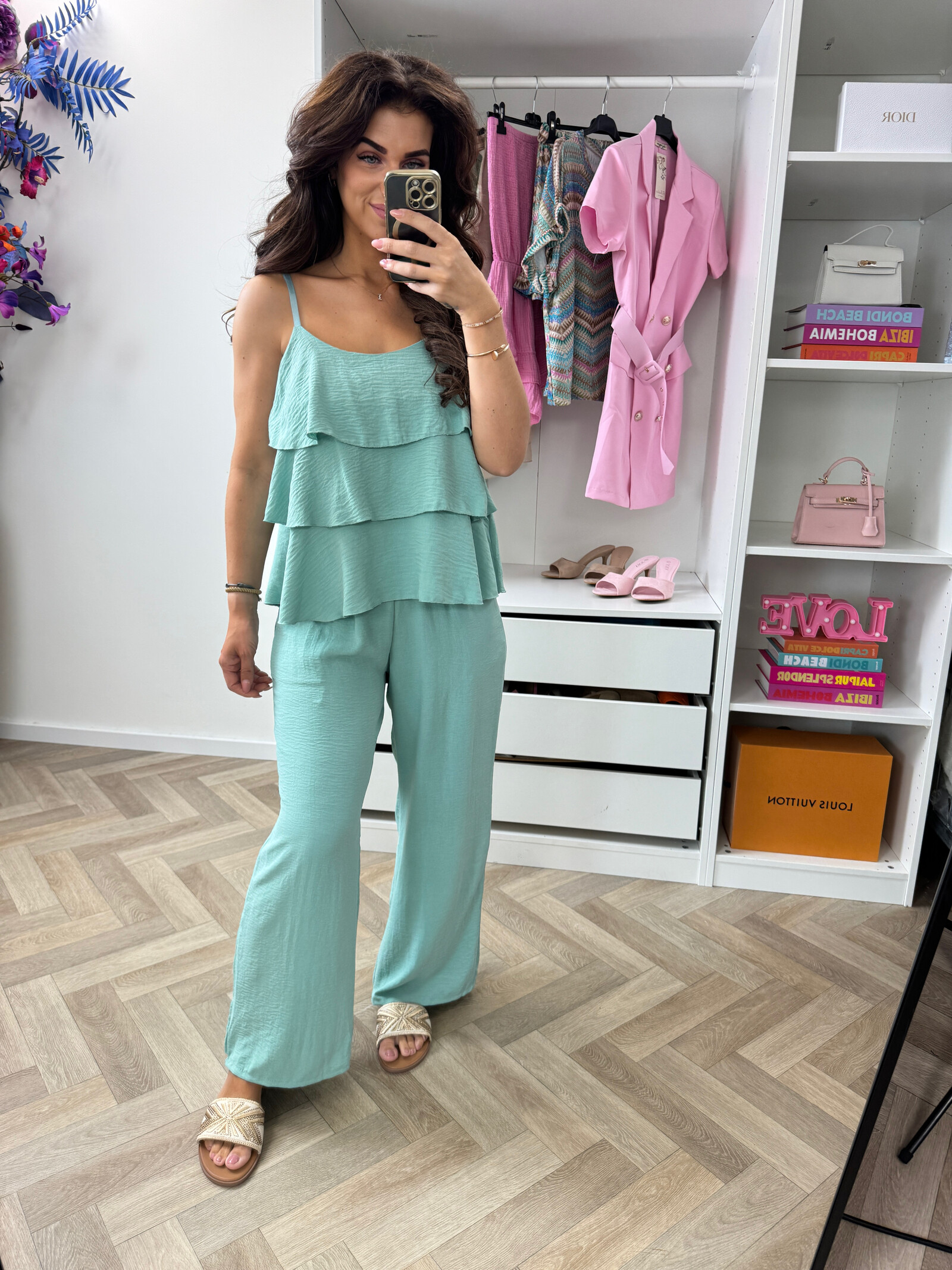 Set Ruffle Stella Mint