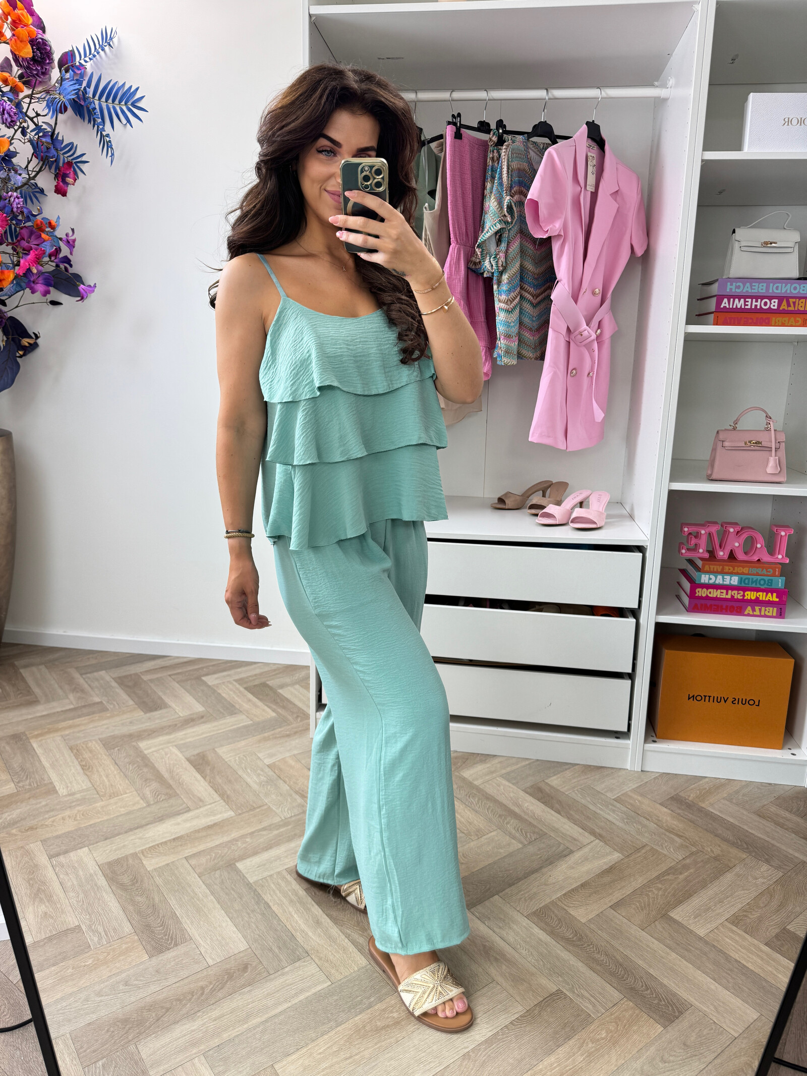 Set Ruffle Stella Mint