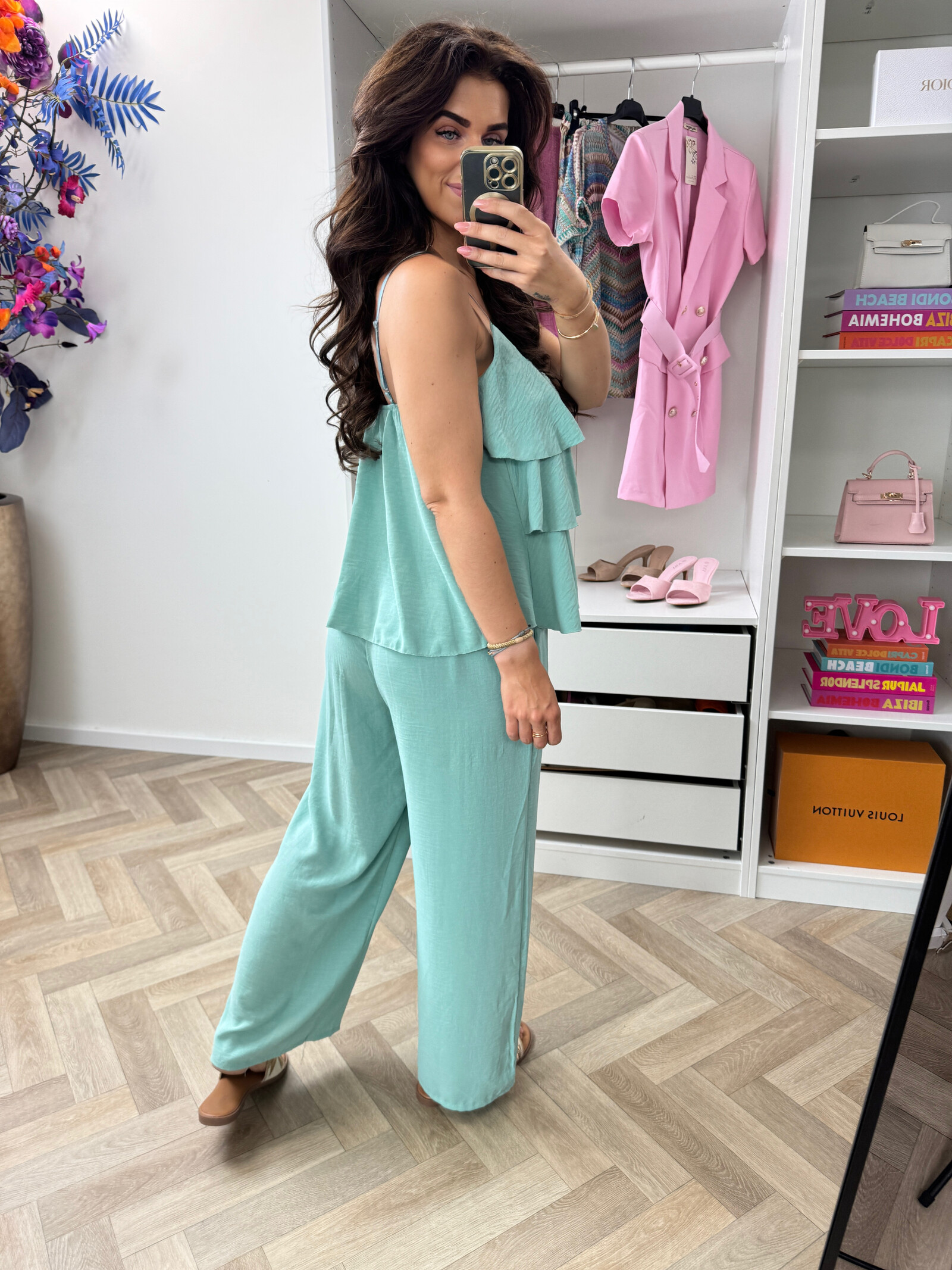 Set Ruffle Stella Mint