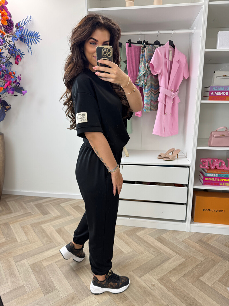 Set Embleem Black