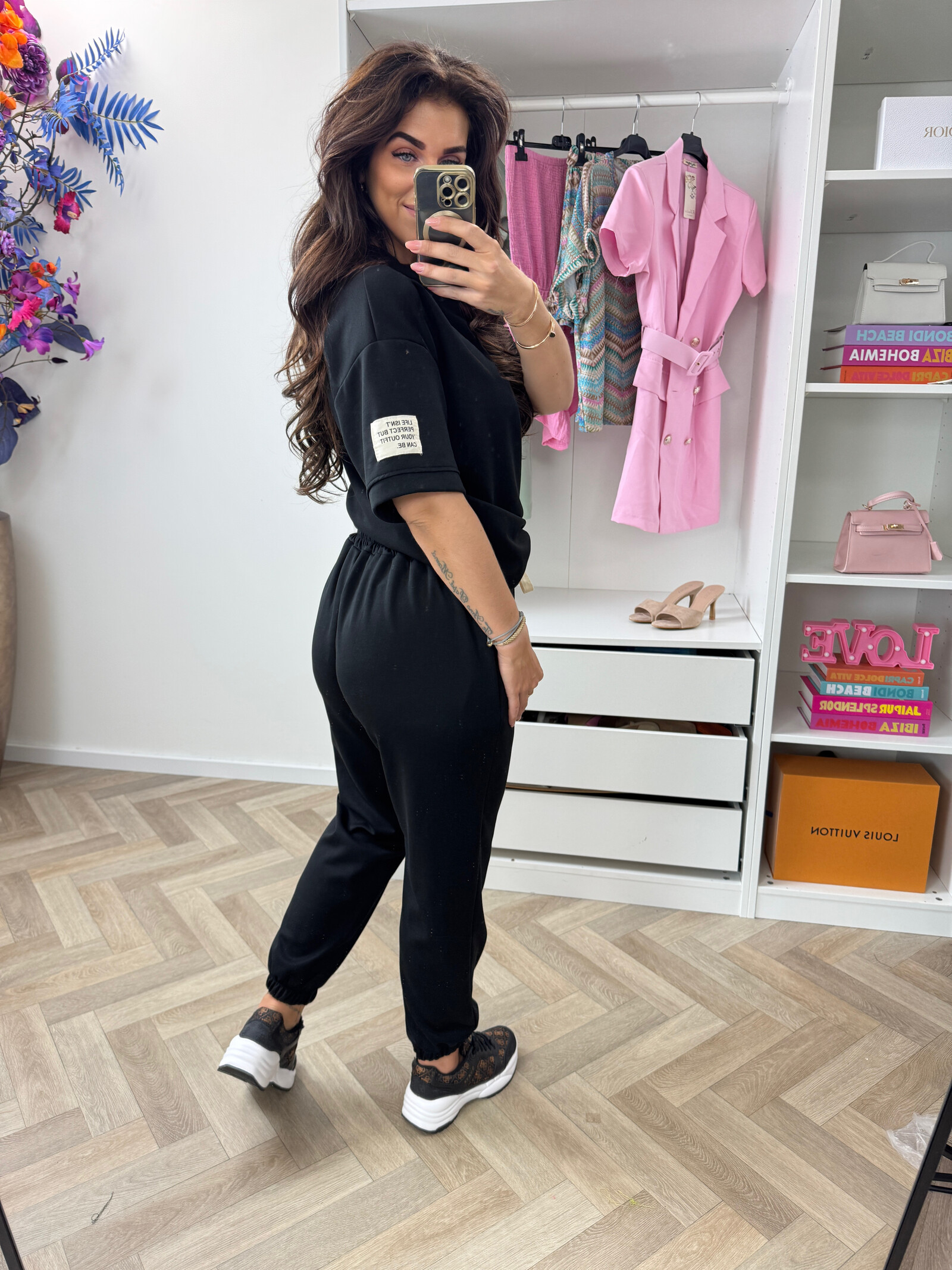 Set Embleem Black