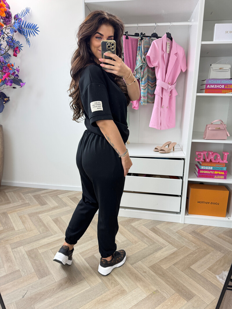 Set Embleem Black