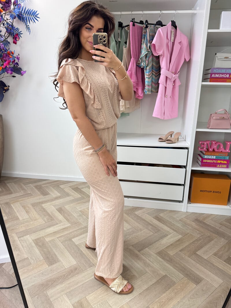 Set Ruffle Wenn 935 Beige