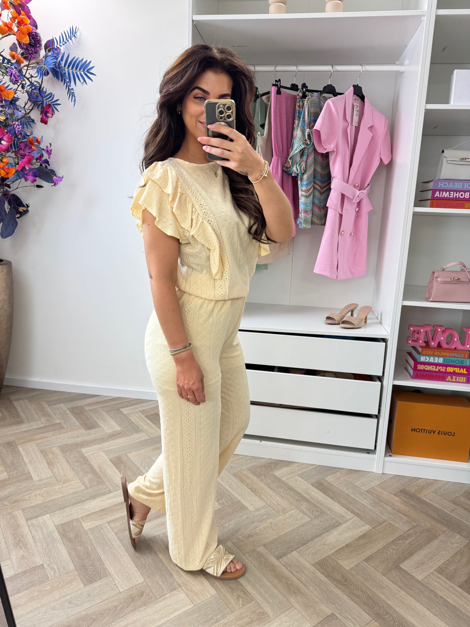Set Ruffle Wenn 935 Yellow