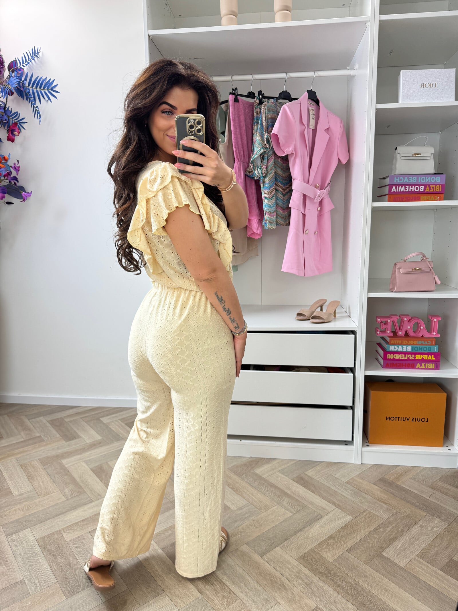Set Ruffle Wenn 935 Yellow