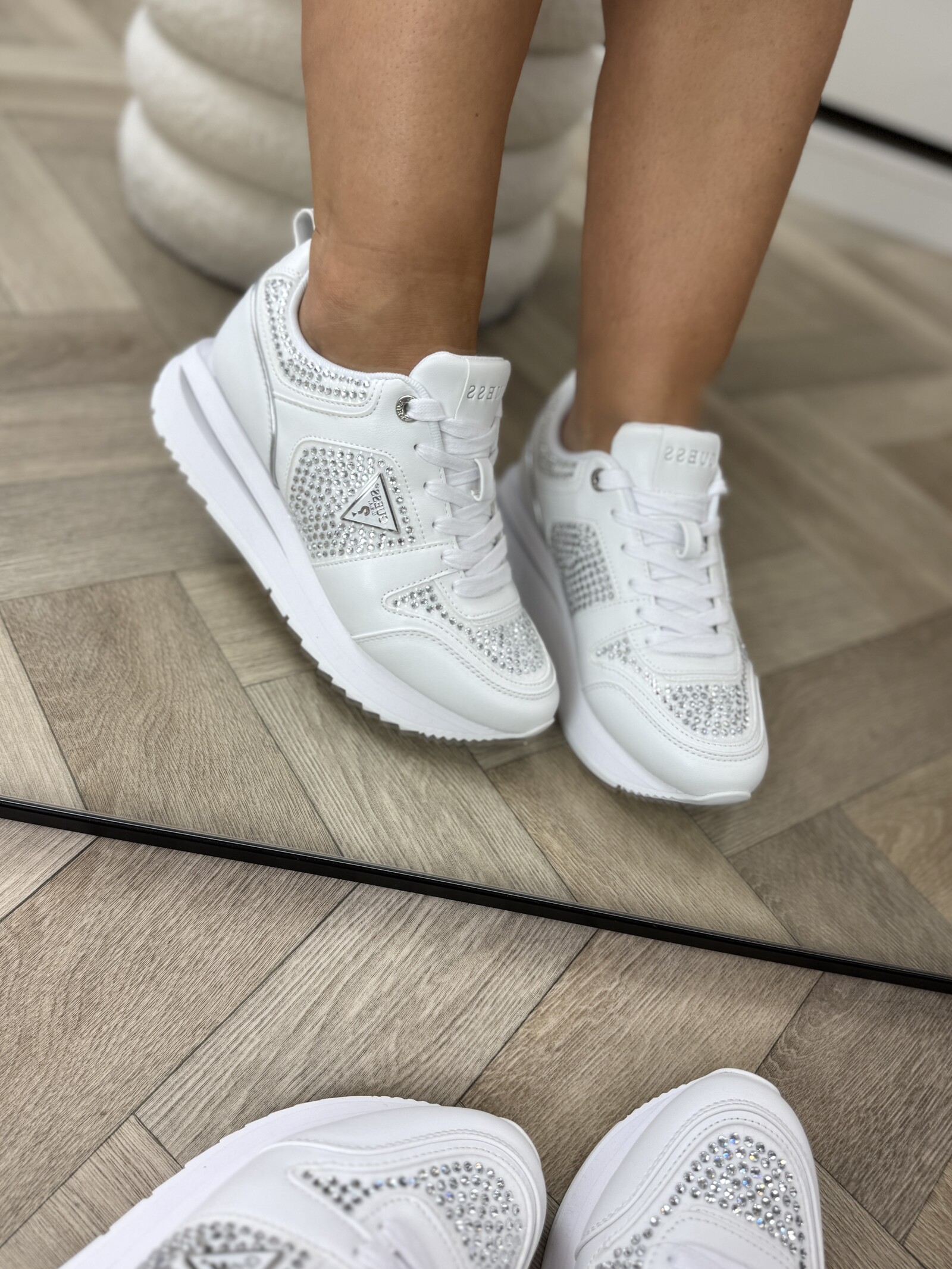 Guess Sneakers Evory White Clear Guess 1349