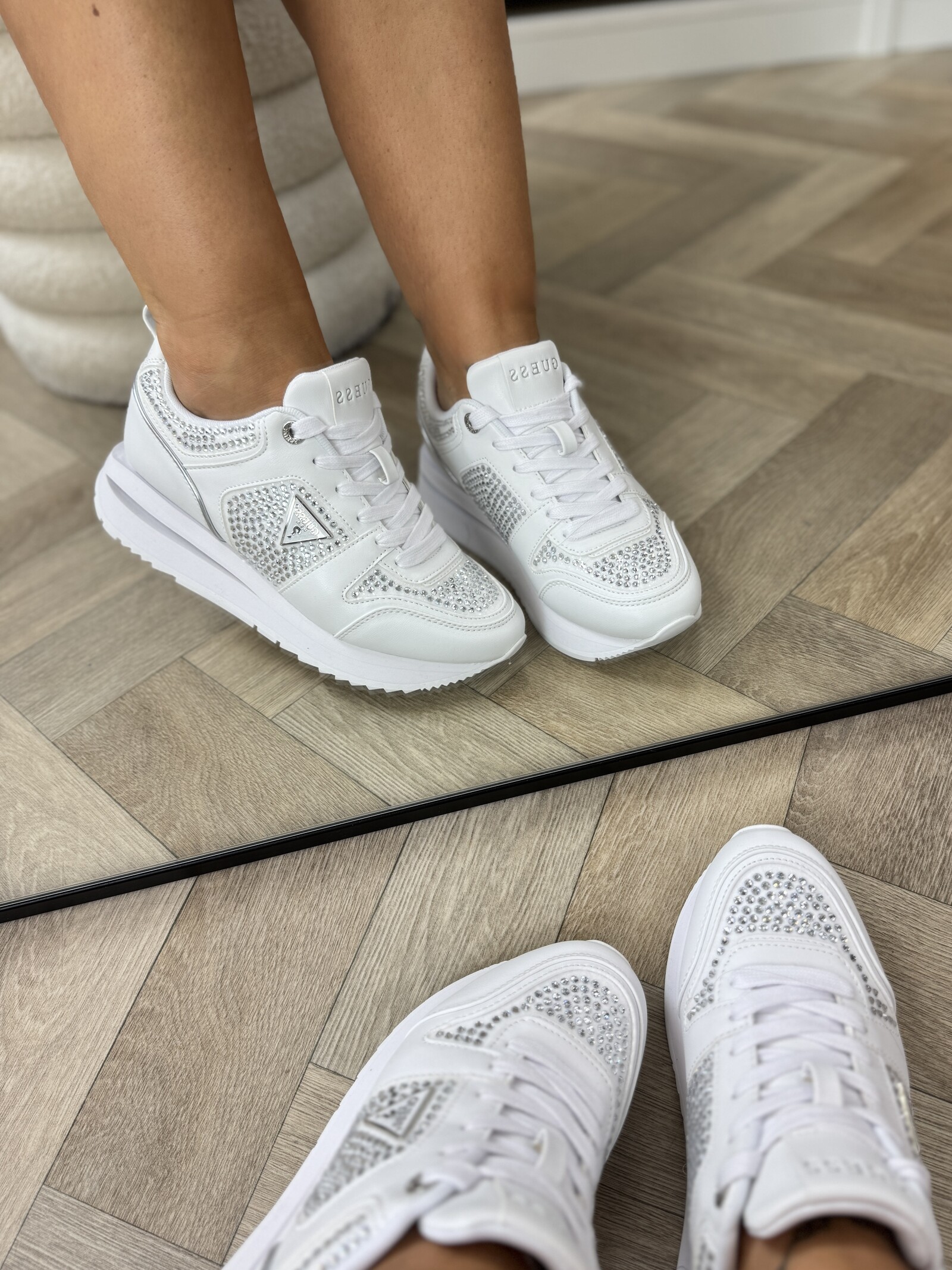 Guess Sneakers Evory White Clear Guess 1349