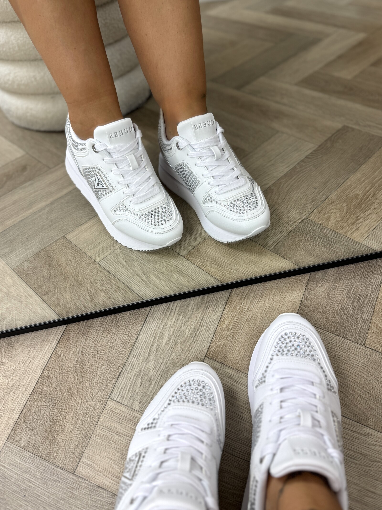 Guess Sneakers Evory White Clear Guess 1349
