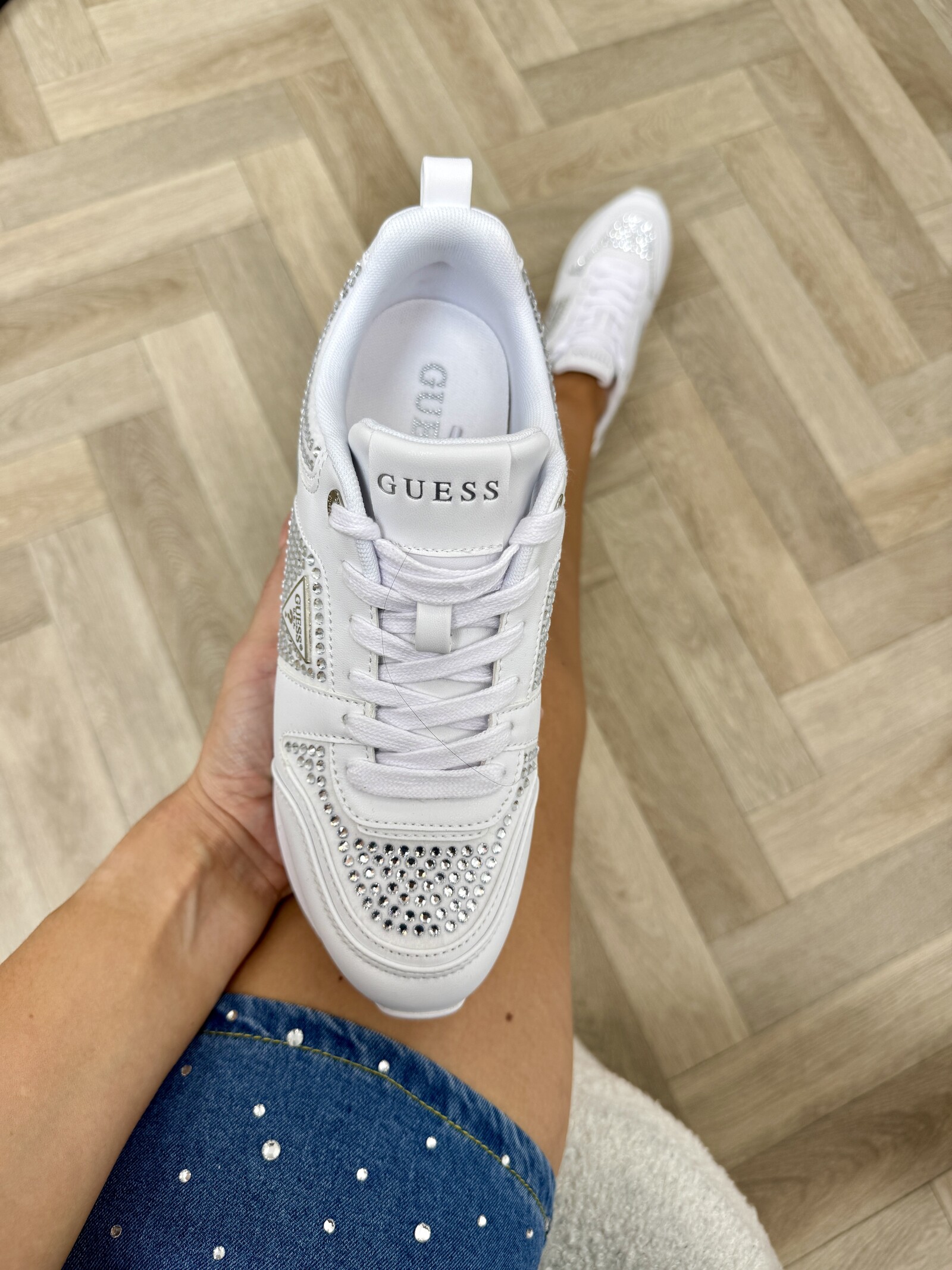 Guess Sneakers Evory White Clear Guess 1349