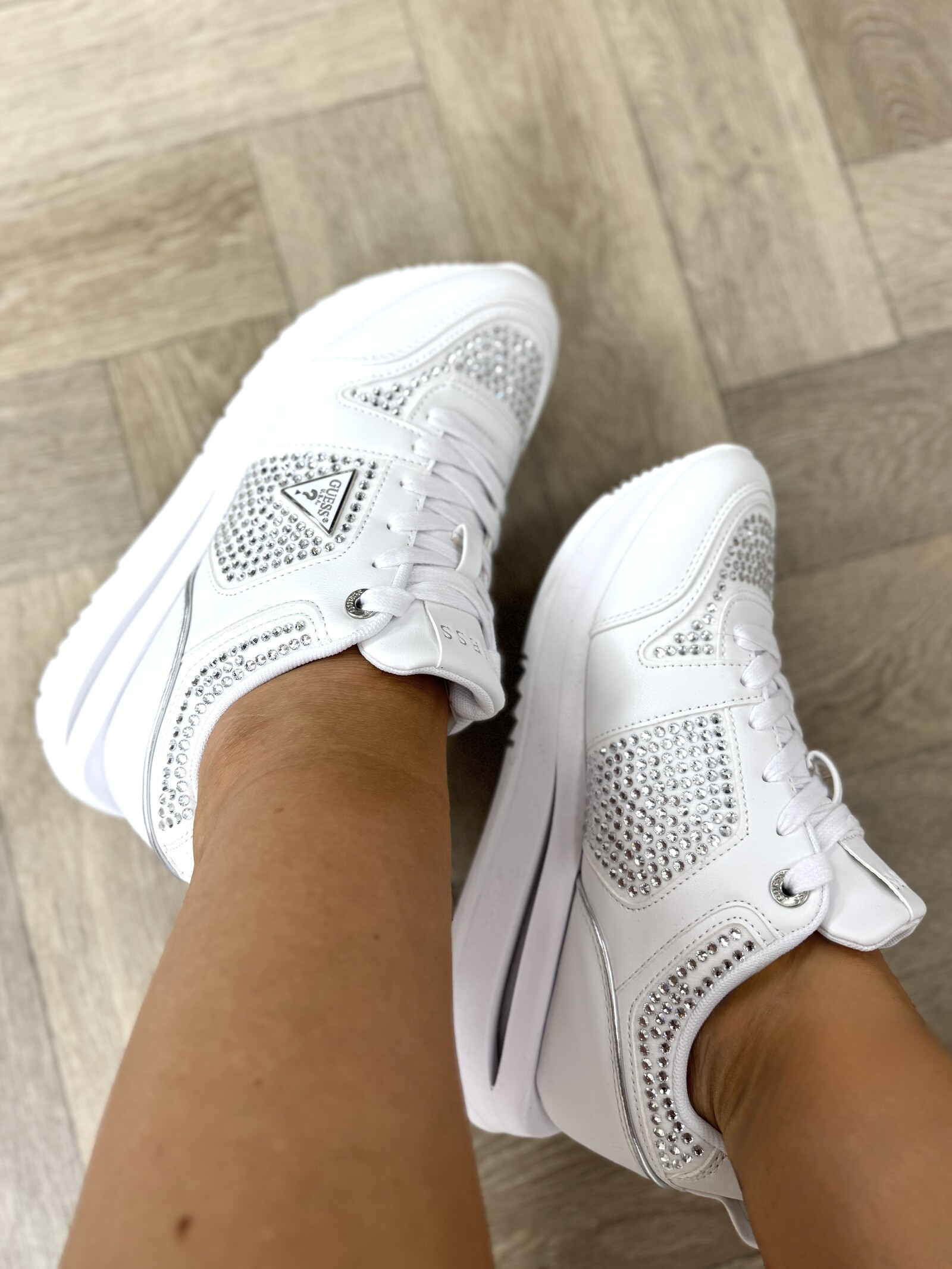 Guess Sneakers Evory White Clear Guess 1349