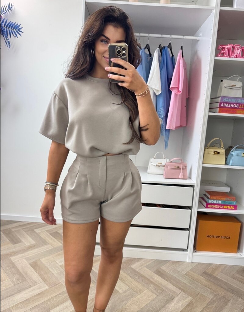 Set Donna Z  Taupe