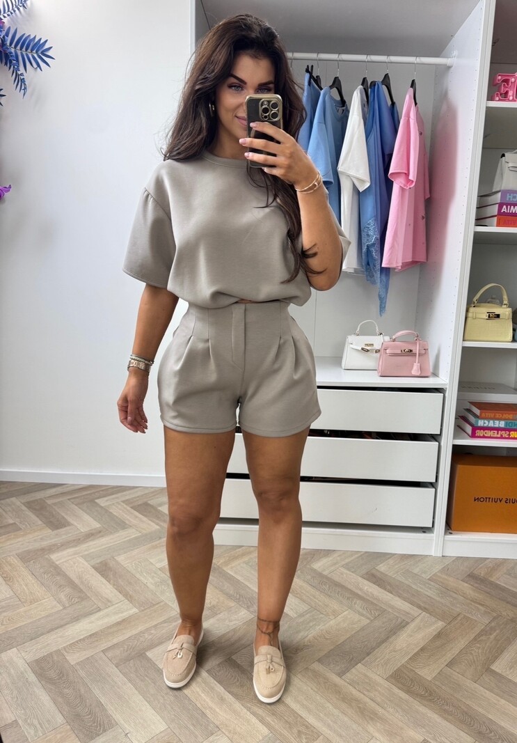 Set Donna Z  Taupe