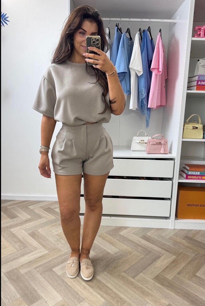 Set Donna Z  Taupe