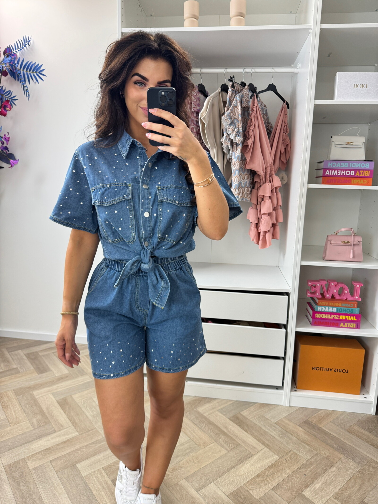 Denim Set koko Diamonds Dark Denim 8833