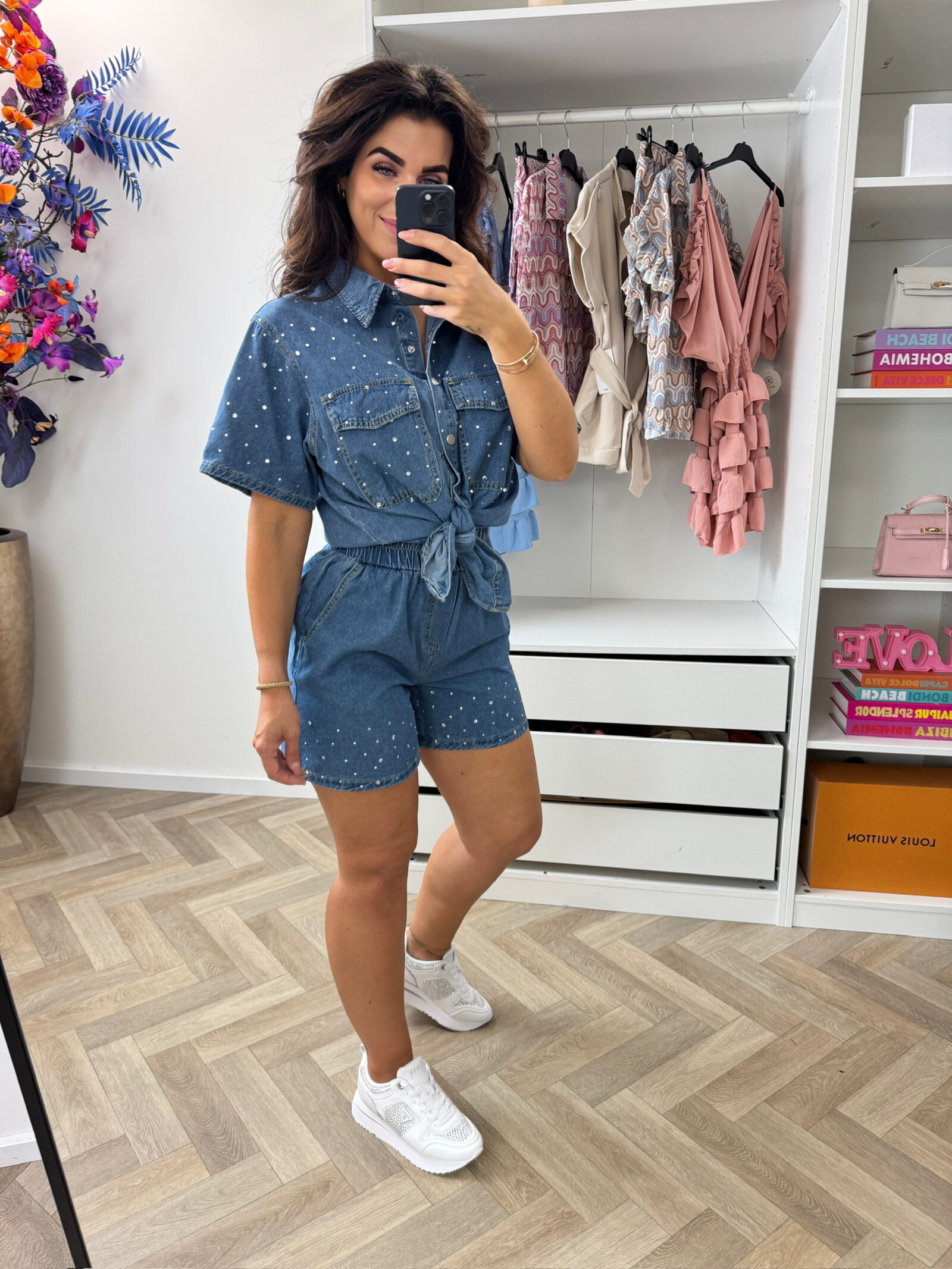Denim Set koko Diamonds Dark Denim 8833