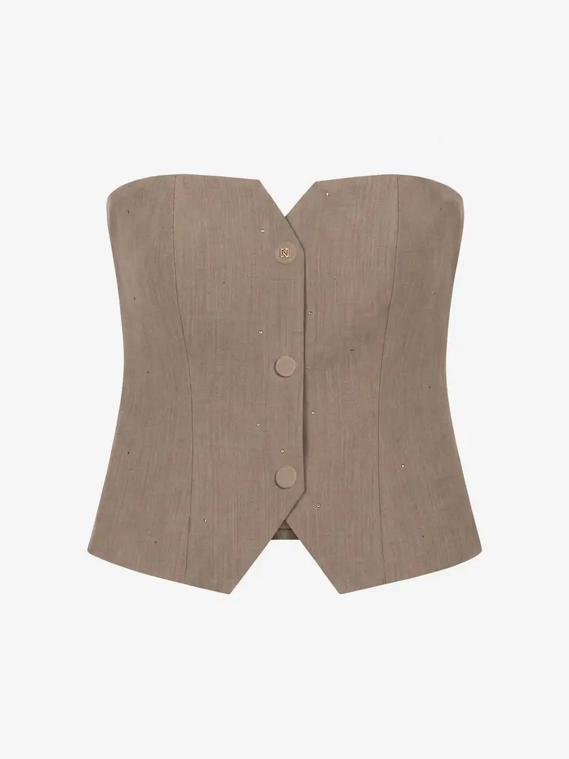 Reimio Waistcoat Mexican Sand Nikkie