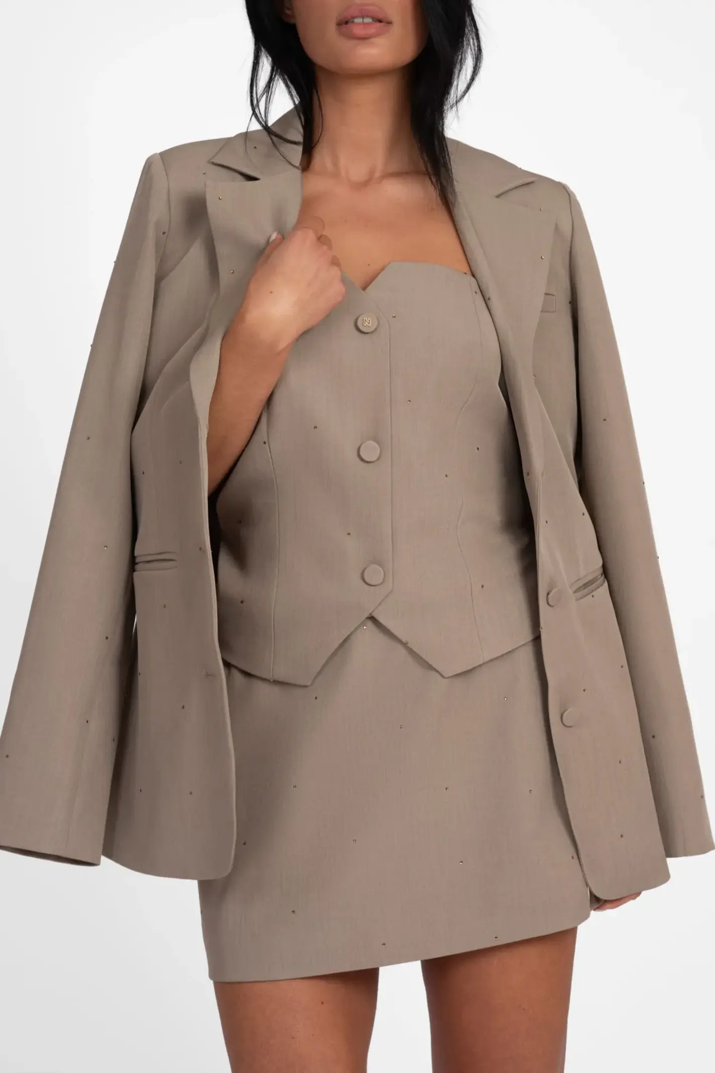 Nikkie Reimio Blazer Mexican Sand Nikkie