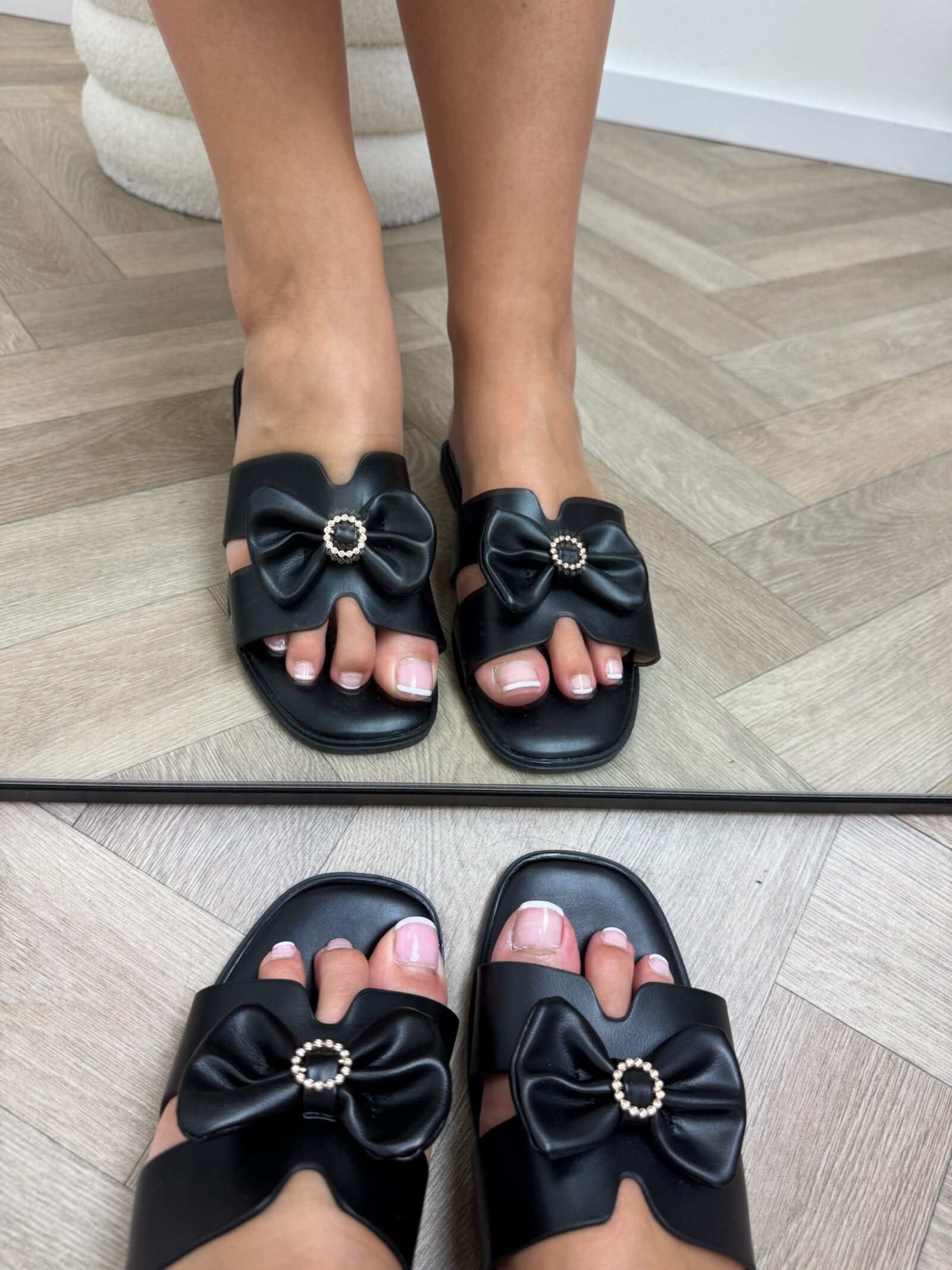 Slippers Noé Strik Black