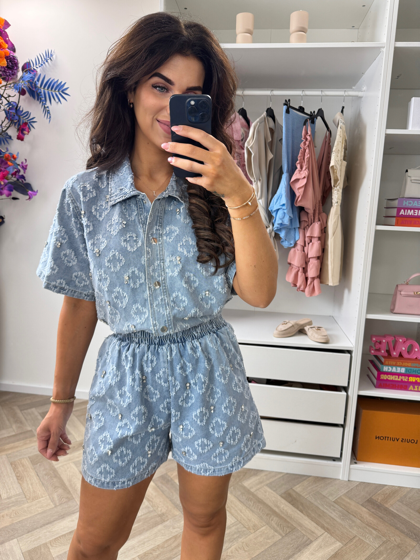 Set Diamonds Denim Luxury M09