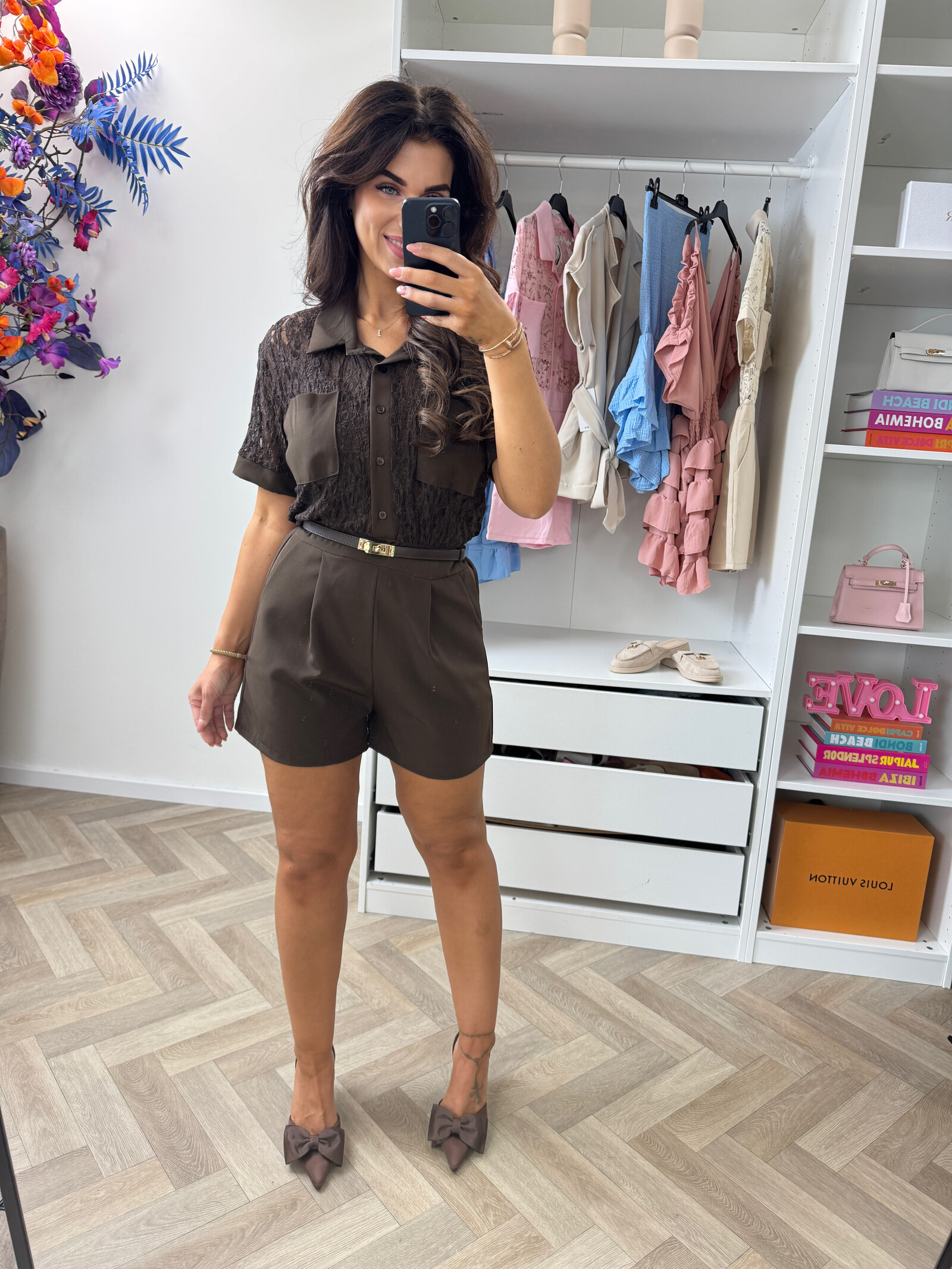 Jumpsuit Missy Lace Choco