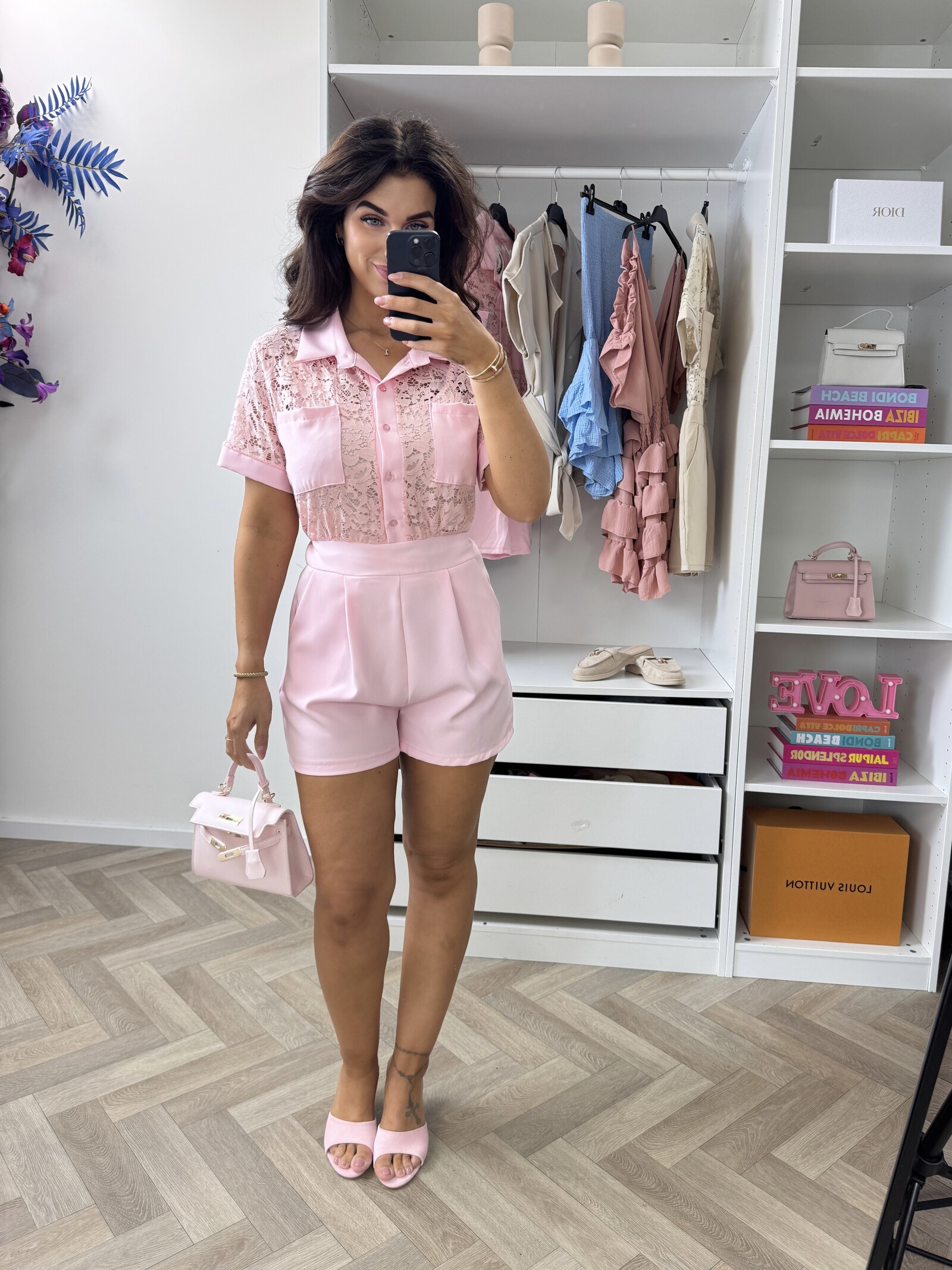 Jumpsuit Missy Lace Pink