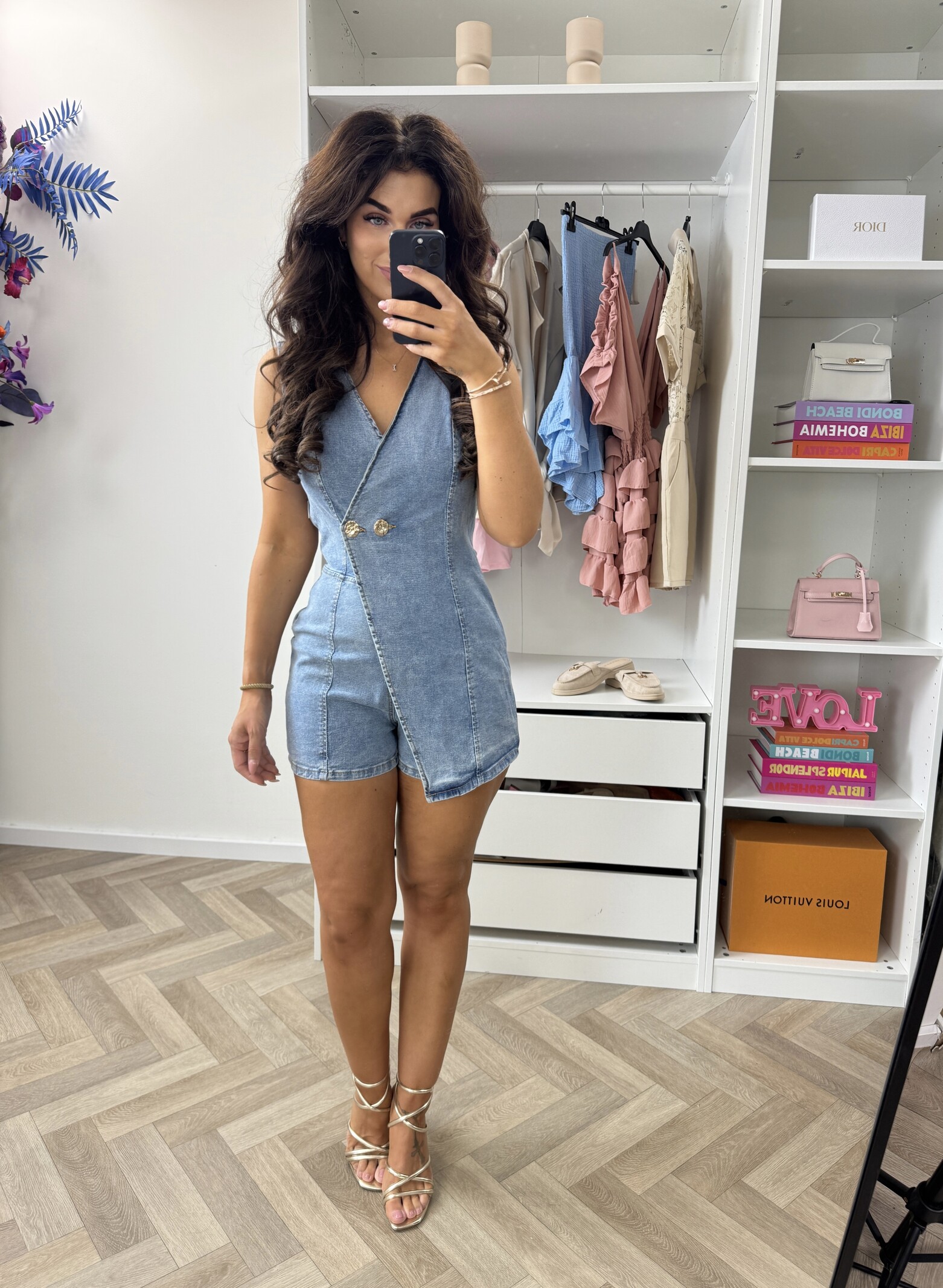 Jumpsuit Denim Gina YX1160