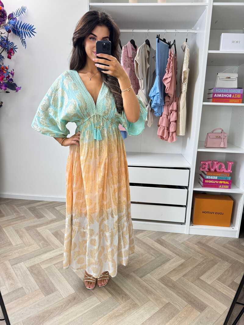 Long Dress Ibiza Gold AL2725 Mint
