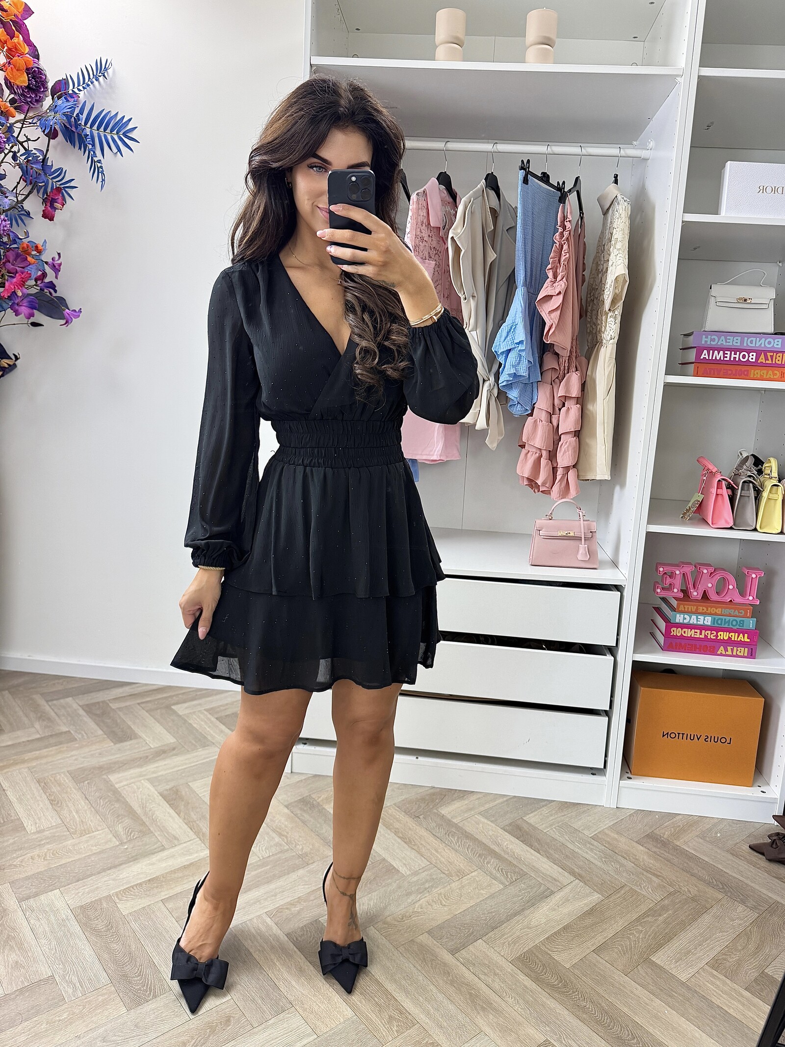 2 Delige Set Mini Diamonds EP19269 WEB ONLY Black