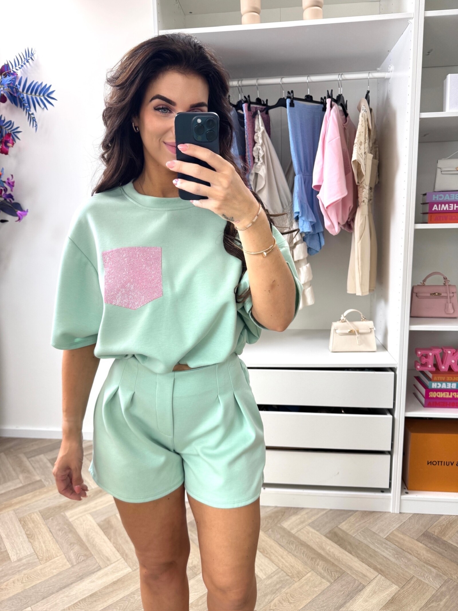 2 Delige set Donna Diamonds Mint