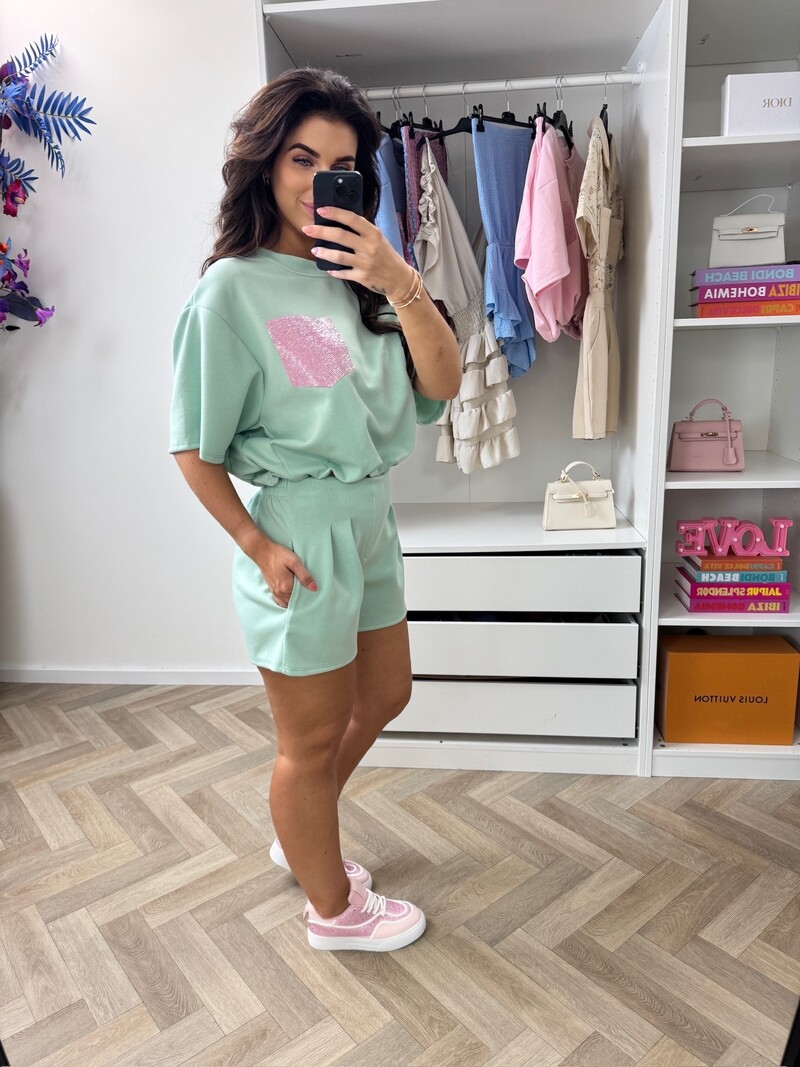 2 Delige set Donna Diamonds Mint