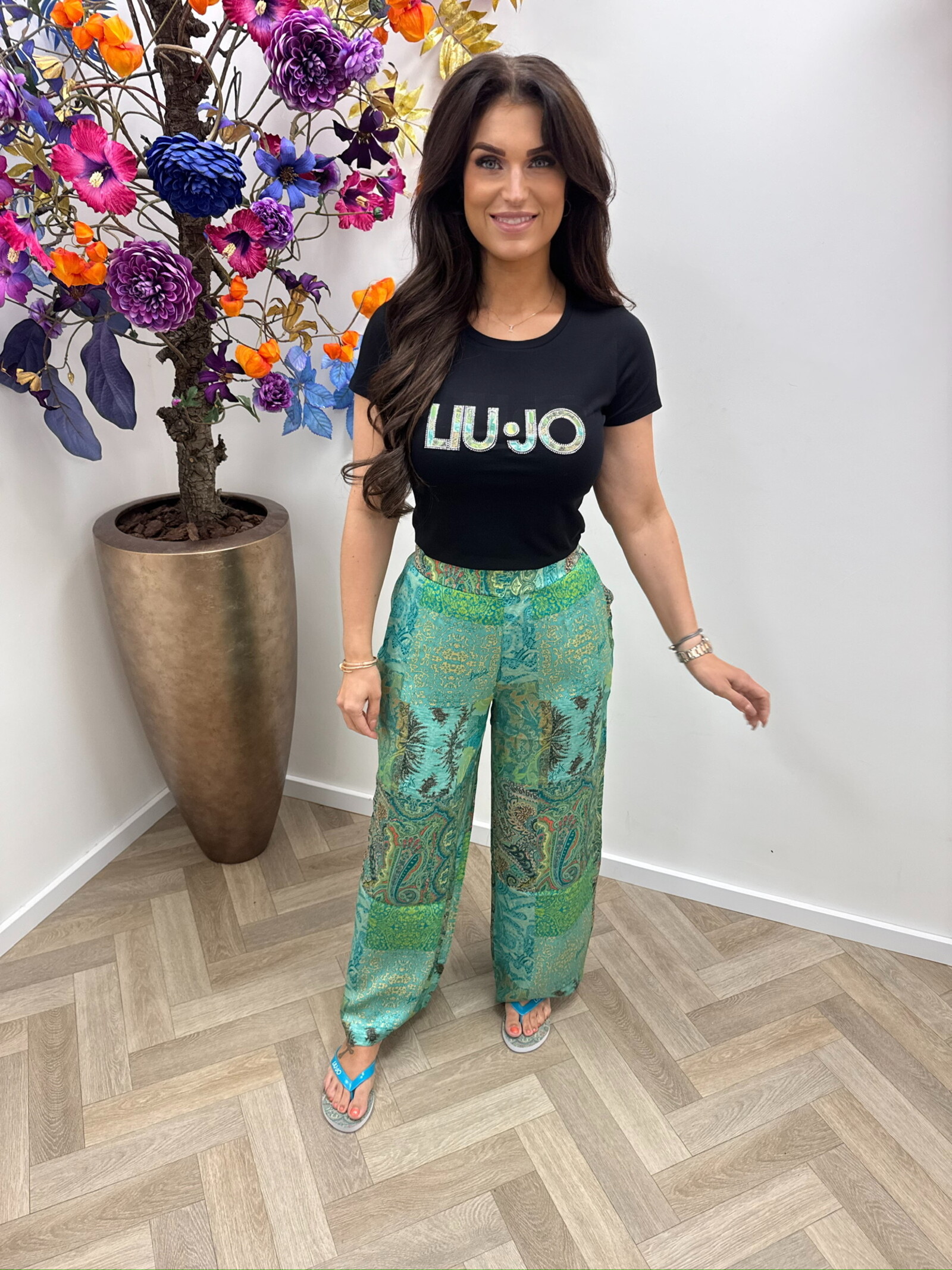 Liu-Jo T-Shirt Liu Jo Black Print 1899