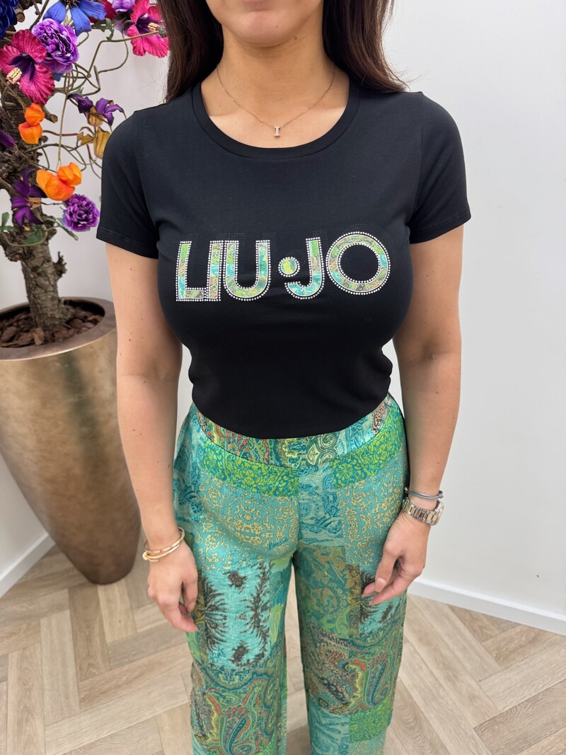 T-Shirt Liu Jo Black Print 1899