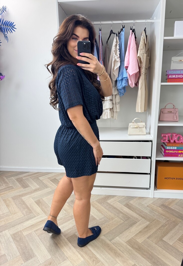 2 Delige Set Mandy Navy