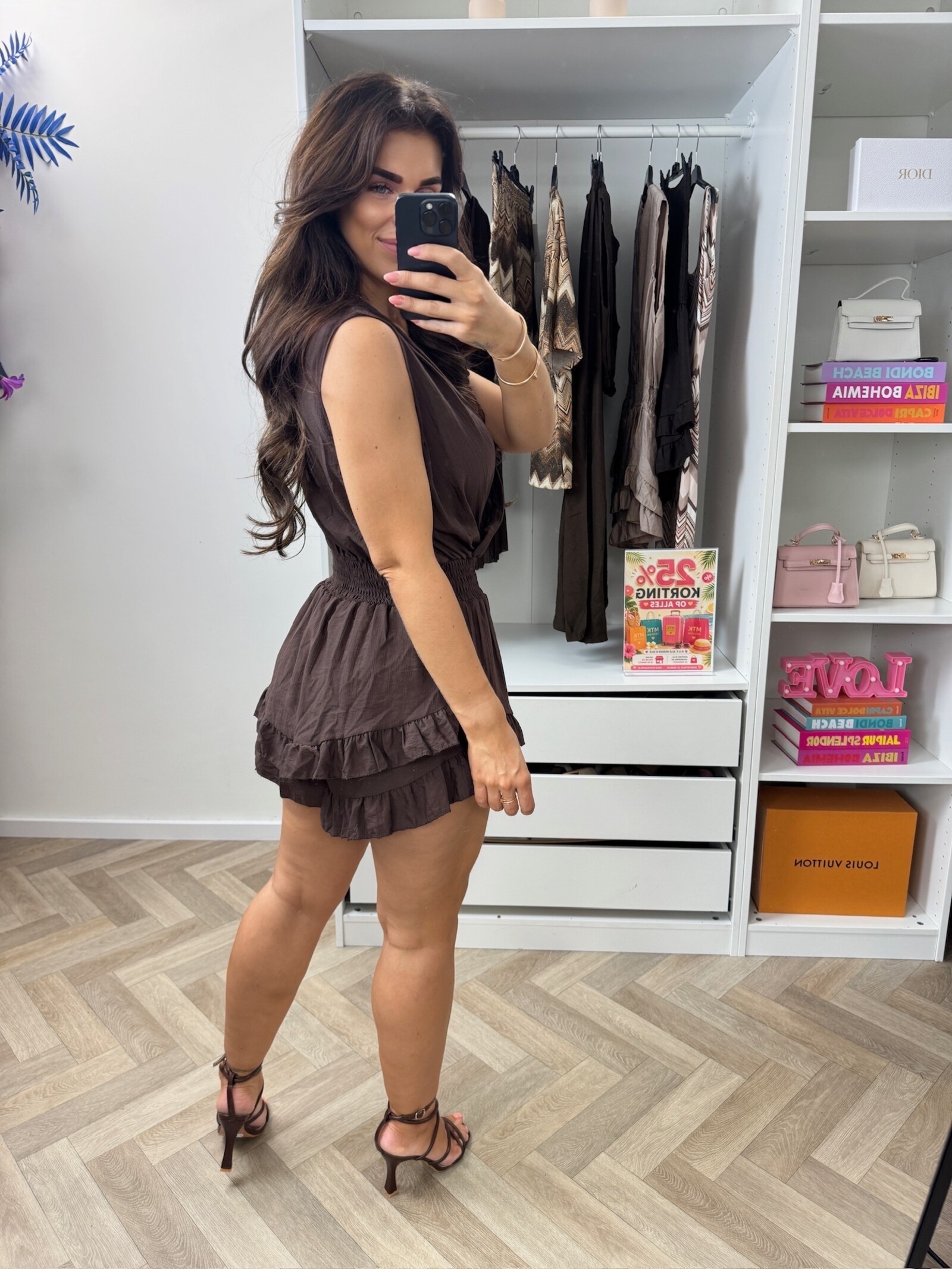 Jumpsuit Bella Ruffle Choco