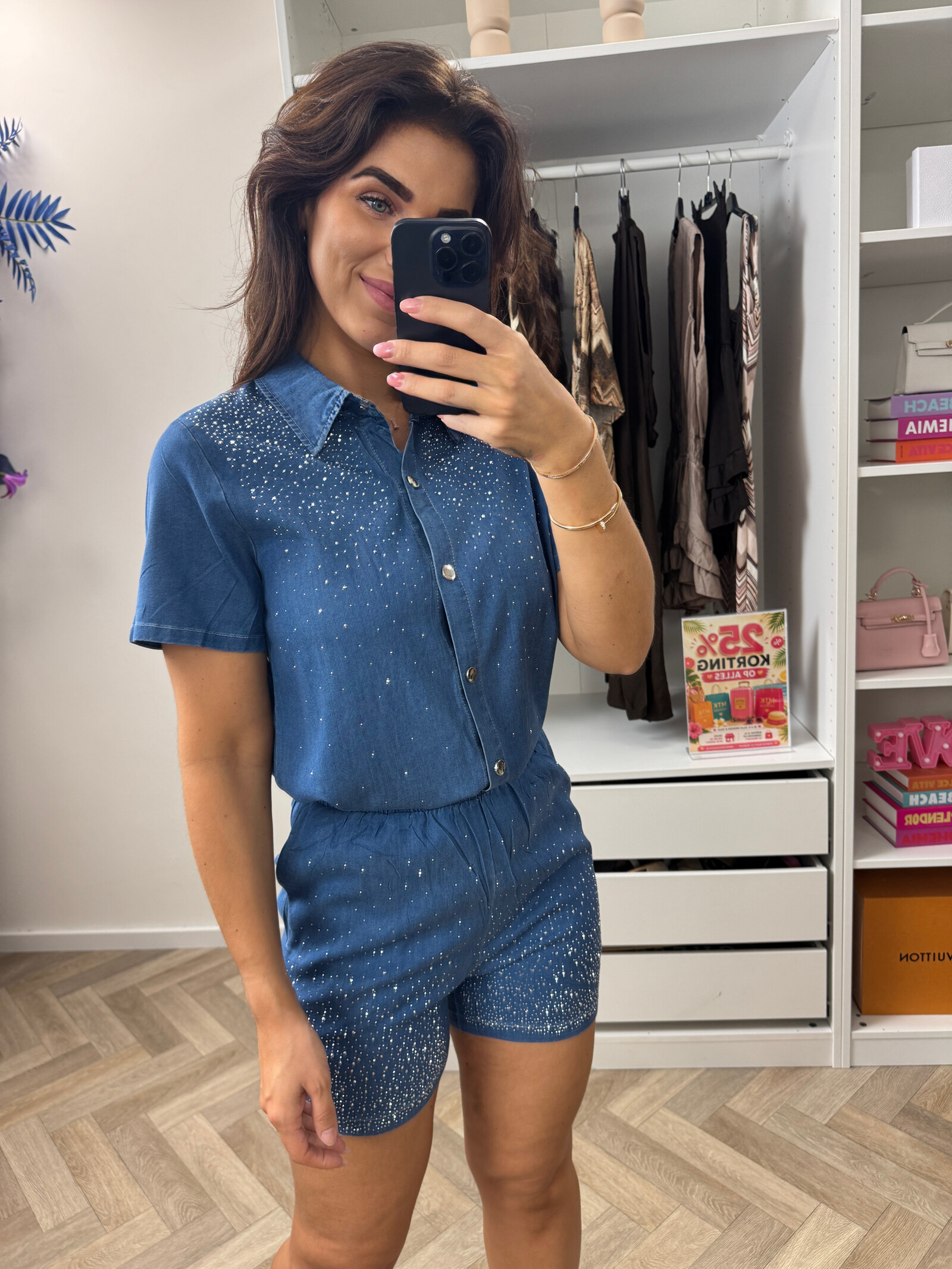 Denim  Sets Diamonds By Swan Light Denim R789