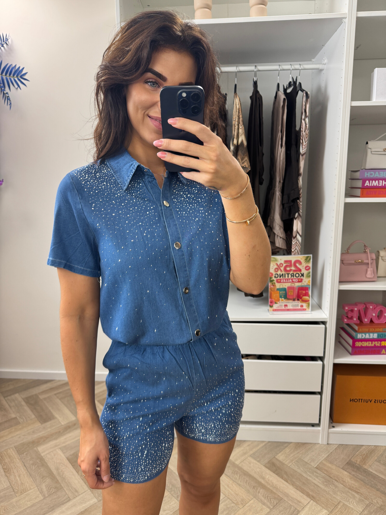 Denim  Sets Diamonds By Swan Light Denim R789