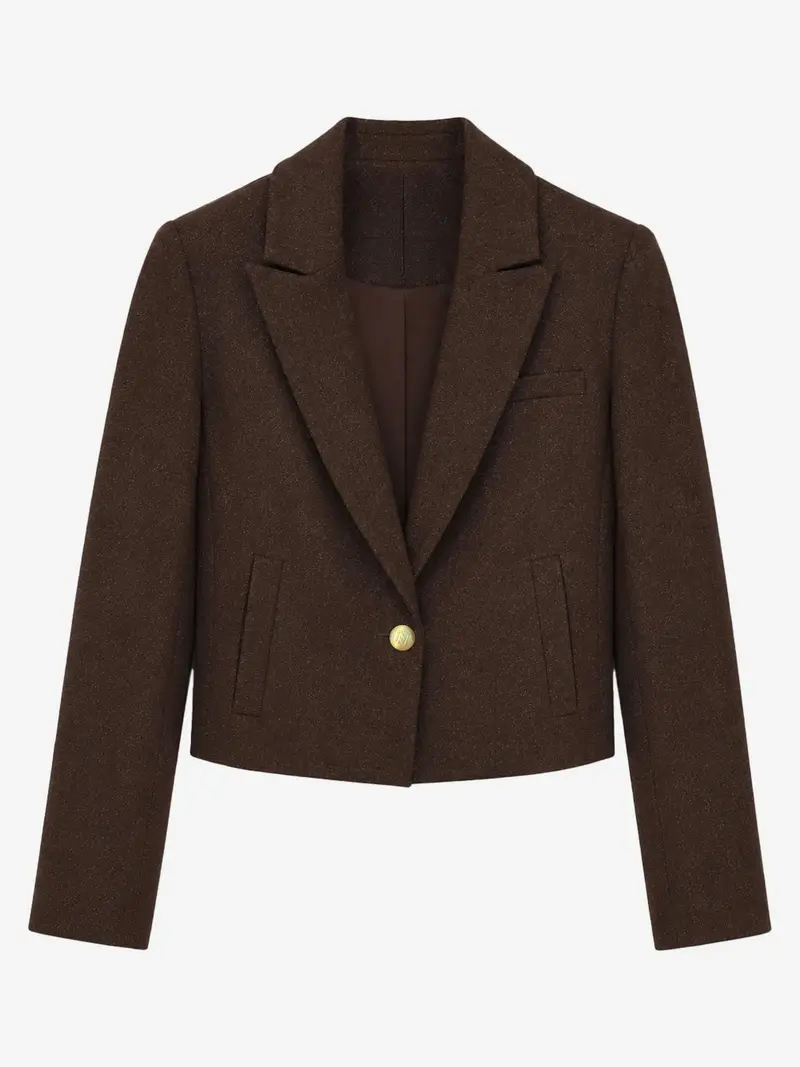 Blazer Short Anou Chocolate Chip Nikkie