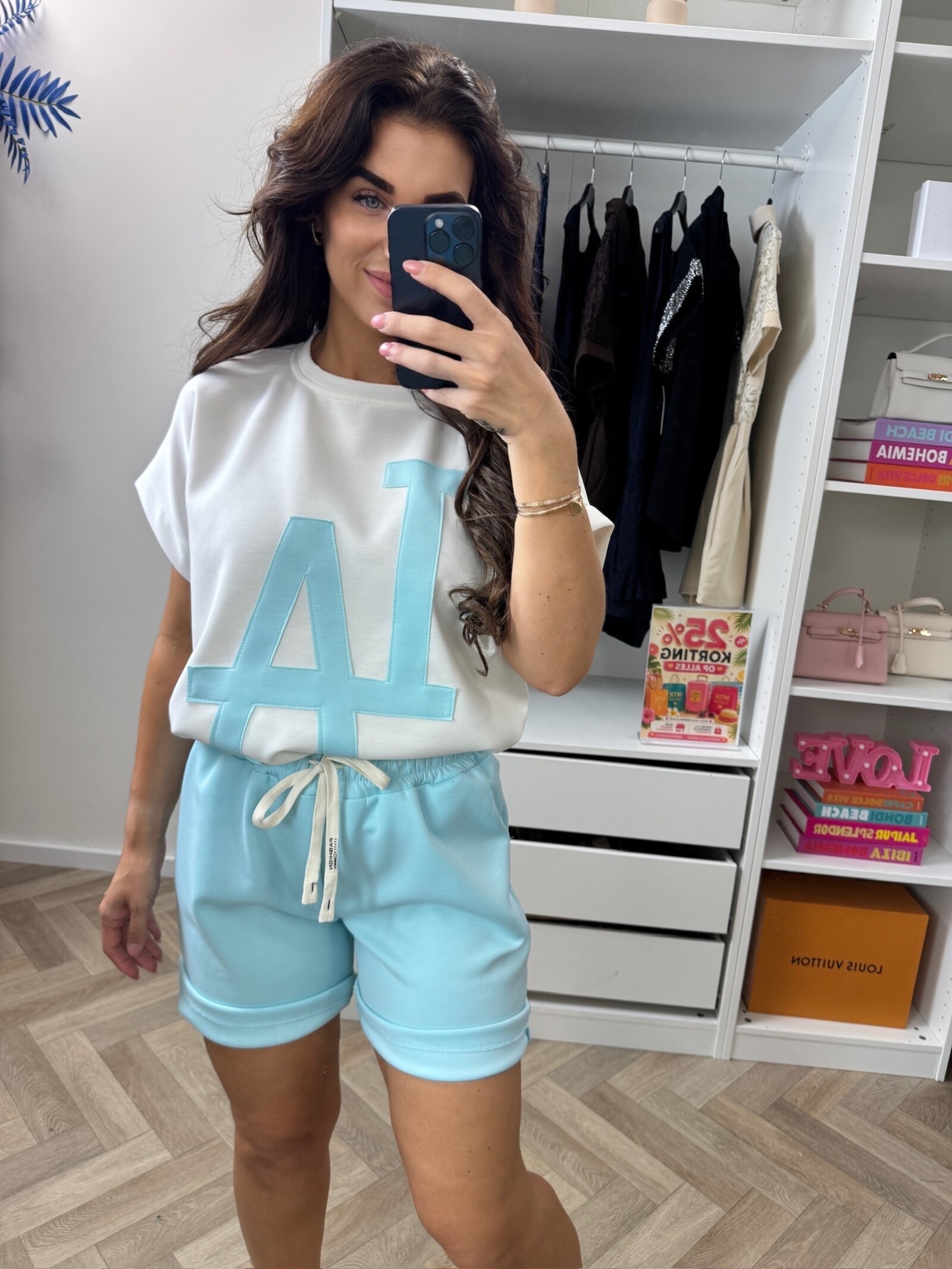 Oversized Set LA Blue