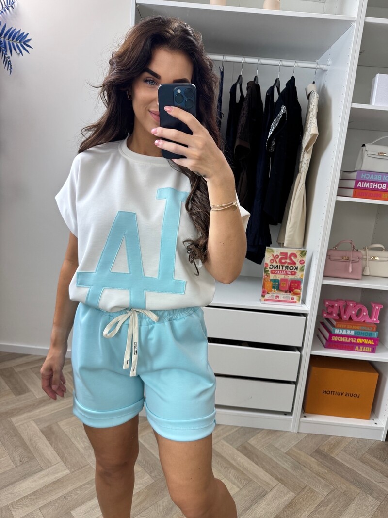 Oversized Set LA Blue