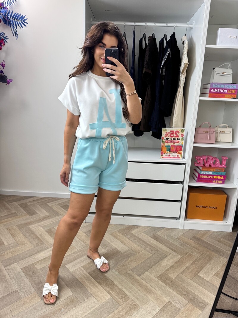 Oversized Set LA Blue