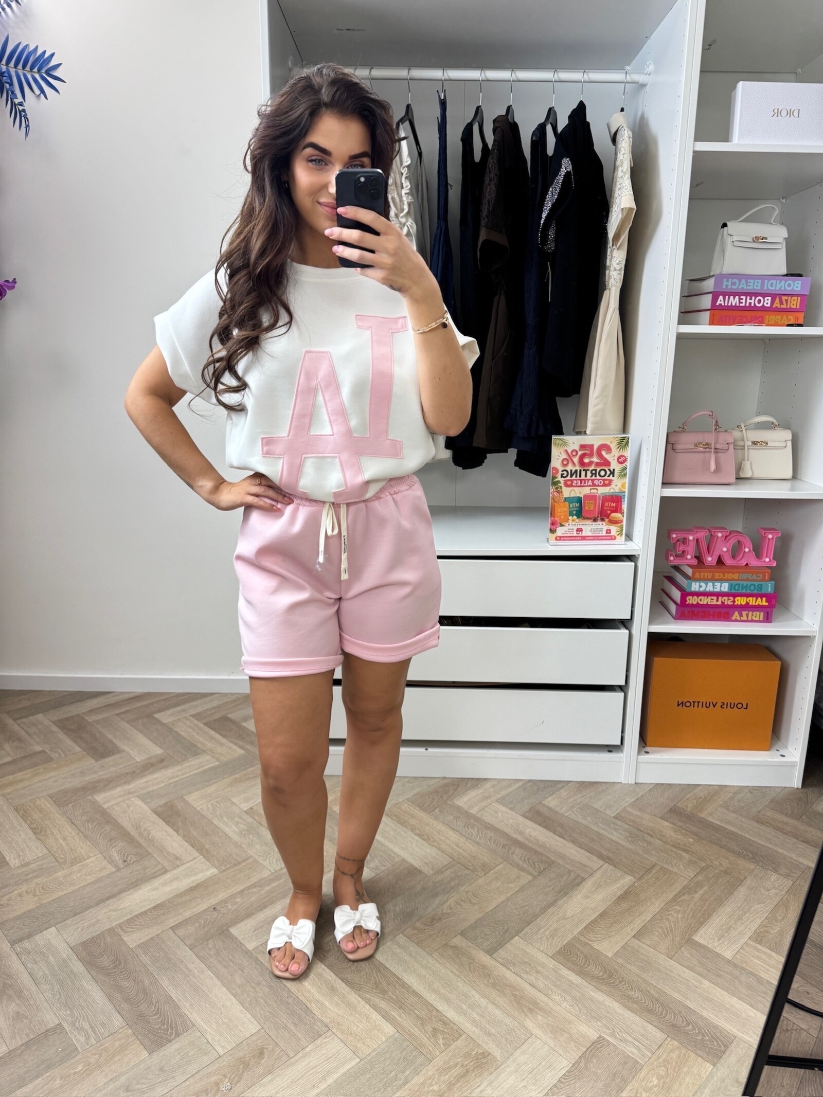 Oversized Set LA Pink