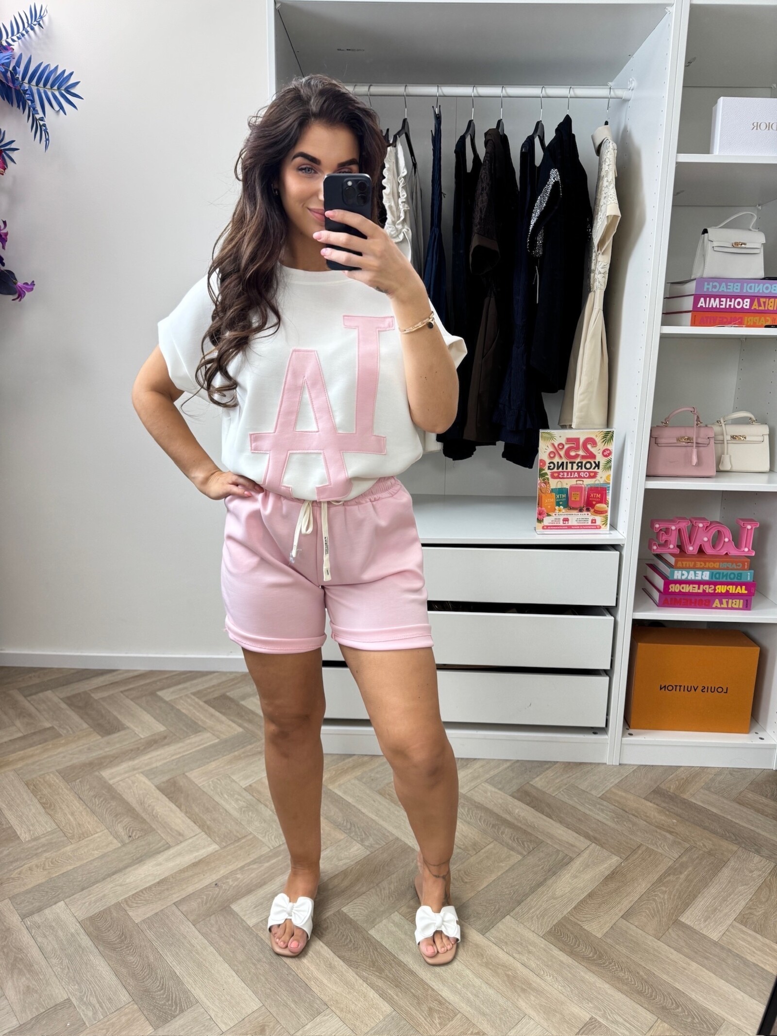 Oversized Set LA Pink