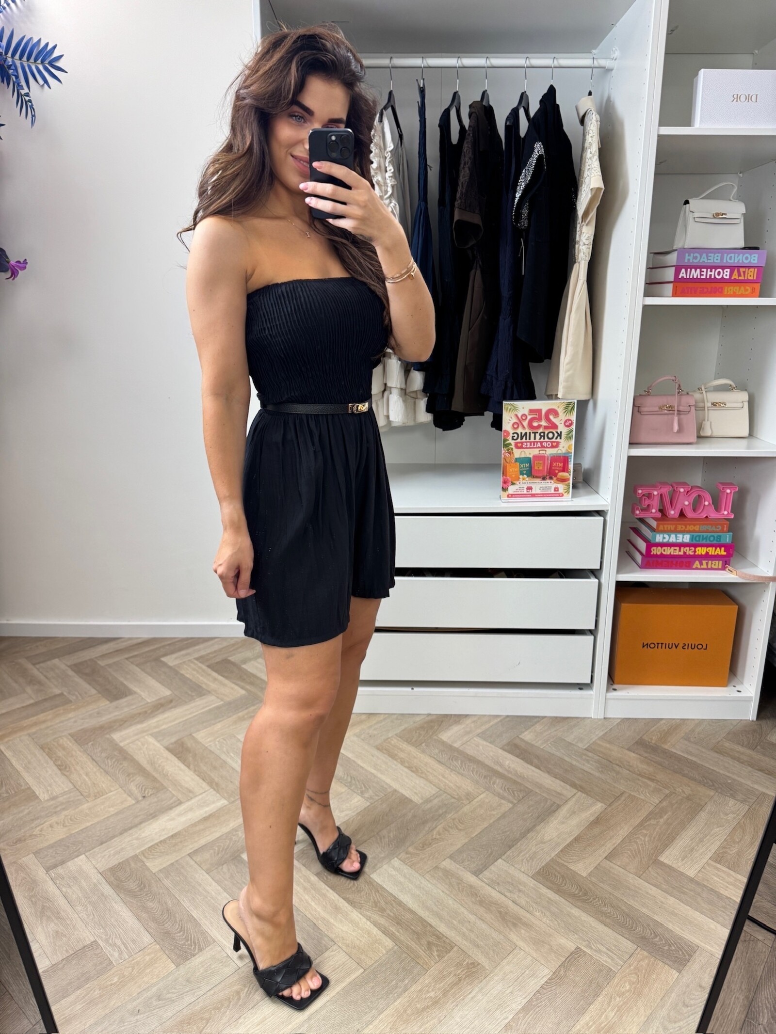 Strapless Jumpsuit Basic Black
